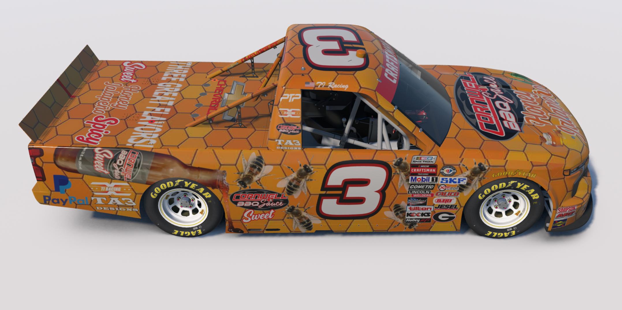 Preview of Cornwell Honey Jalapeño BBQ Sauce Silverado  by Timothy Abrell