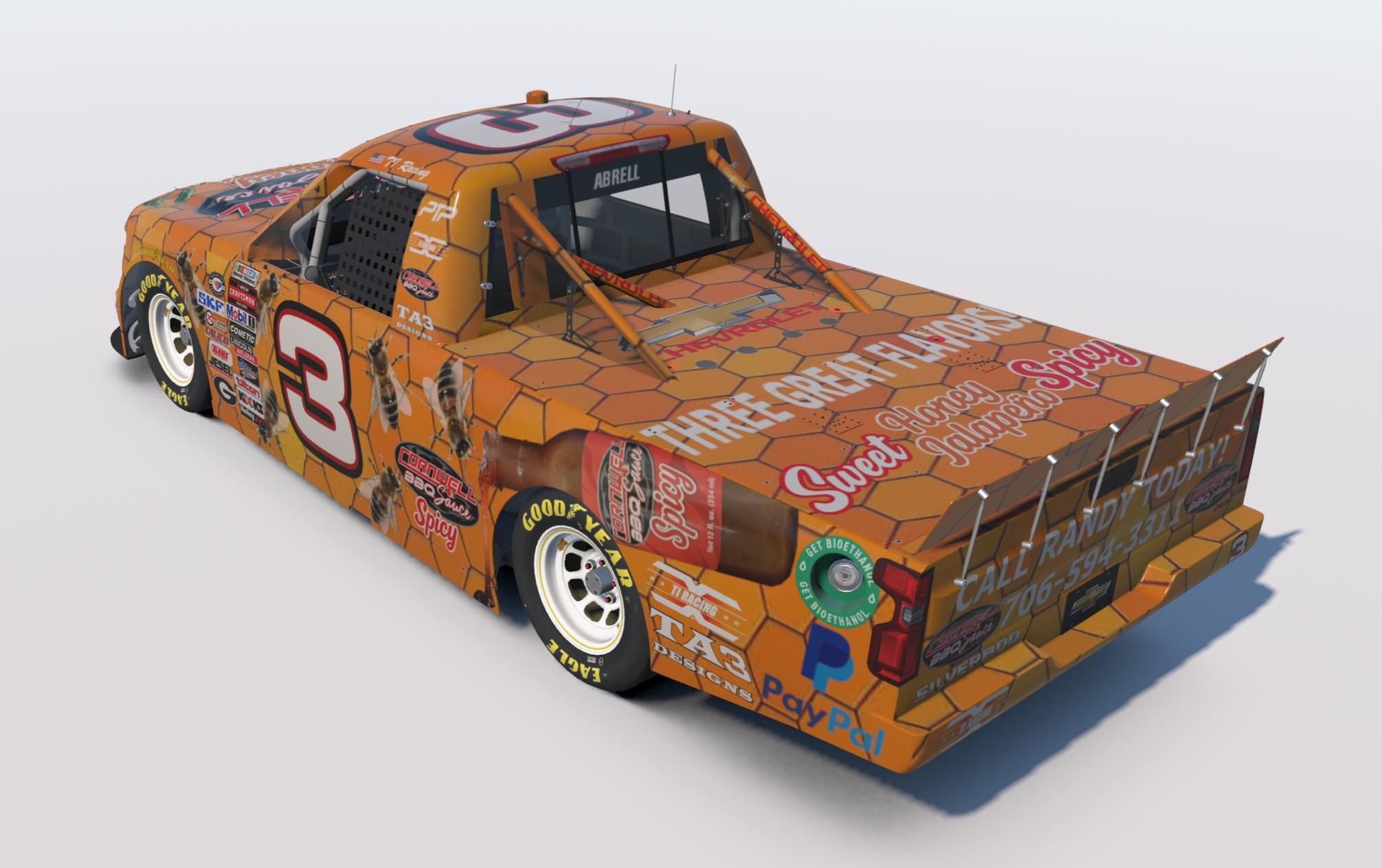 Preview of Cornwell Honey Jalapeño BBQ Sauce Silverado  by Timothy Abrell