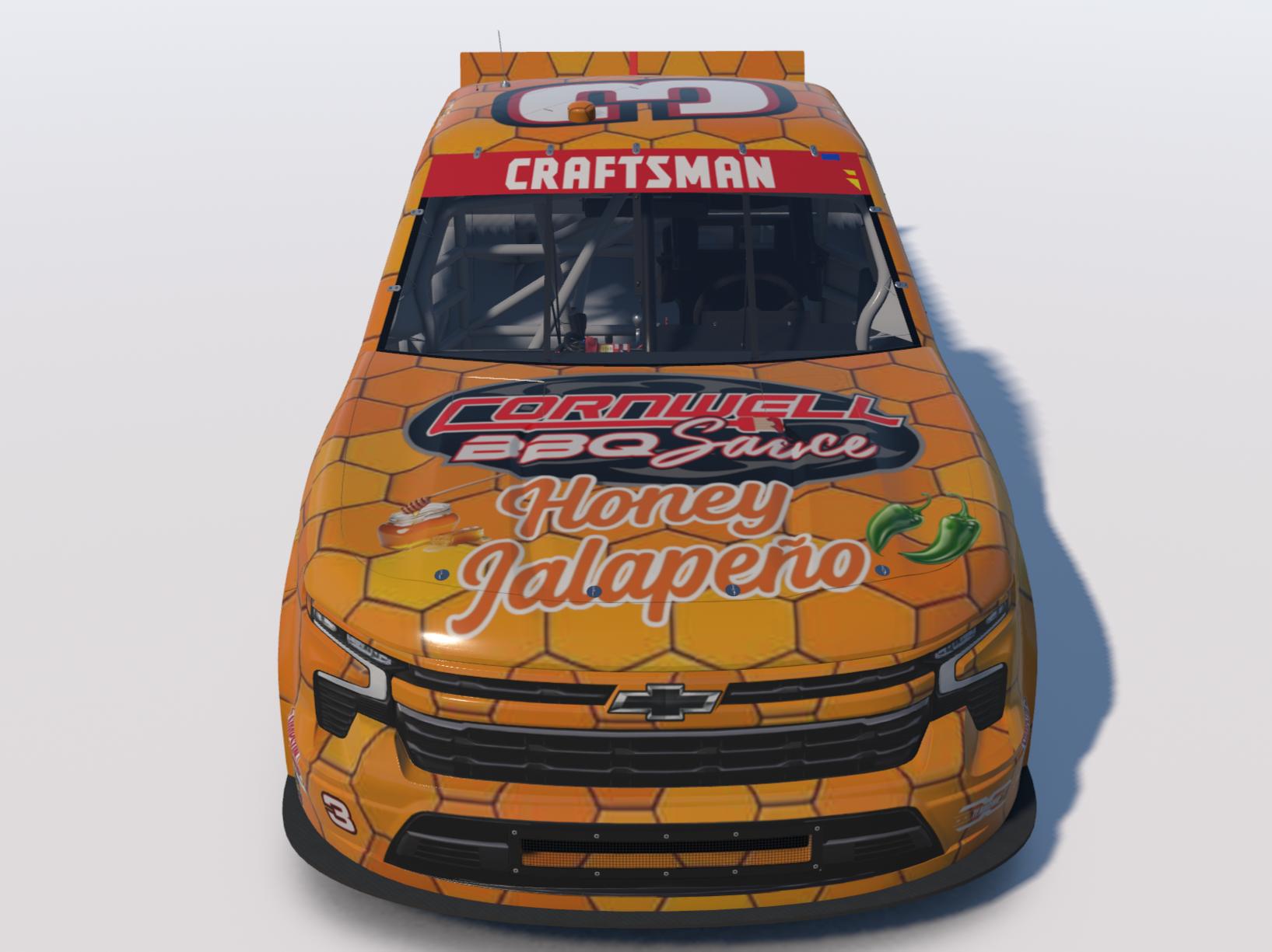 Preview of Cornwell Honey Jalapeño BBQ Sauce Silverado  by Timothy Abrell