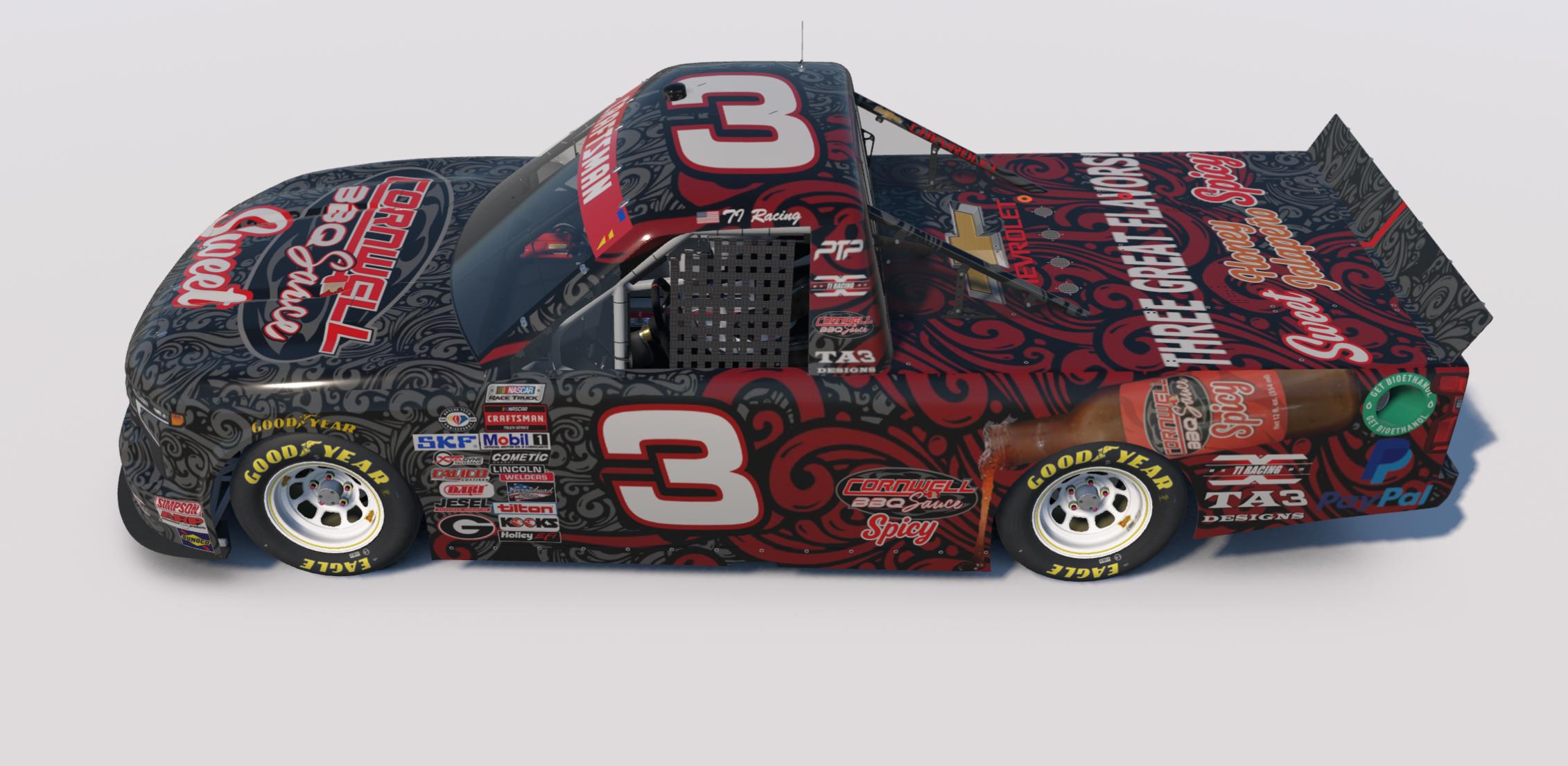 Preview of Cornwell Sweet BBQ Sauce Silverado by Timothy Abrell