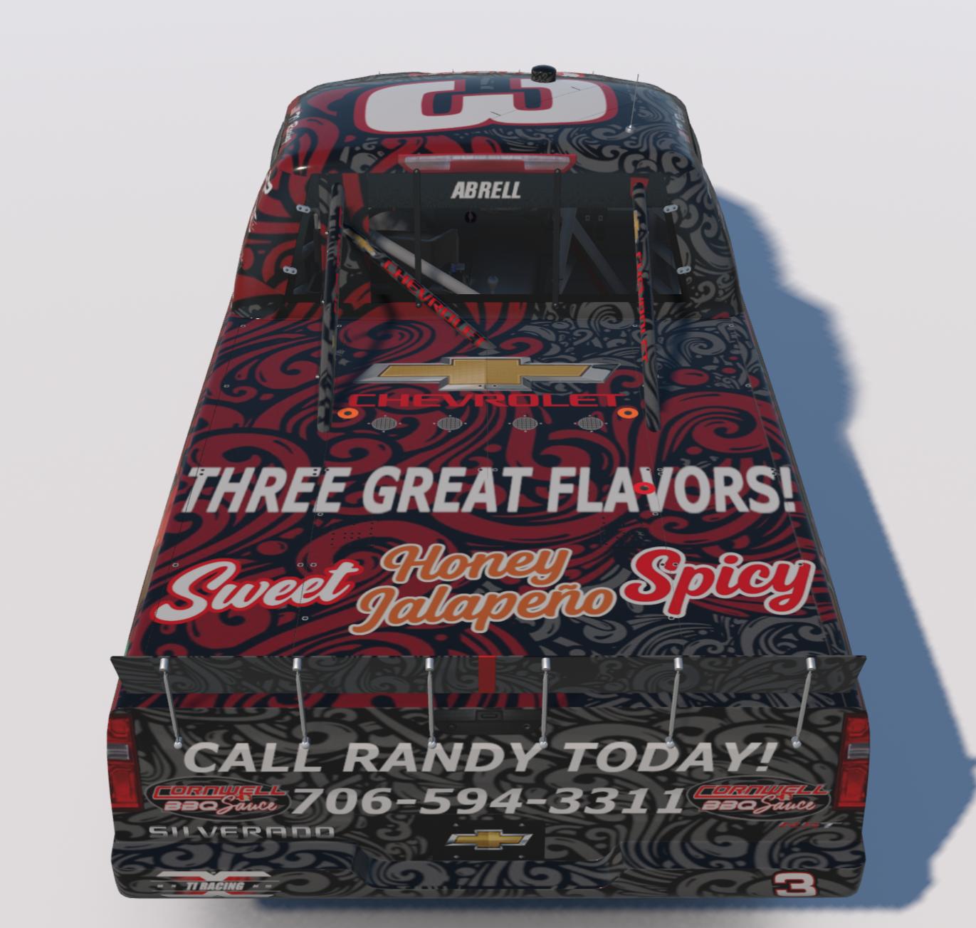 Preview of Cornwell Sweet BBQ Sauce Silverado by Timothy Abrell
