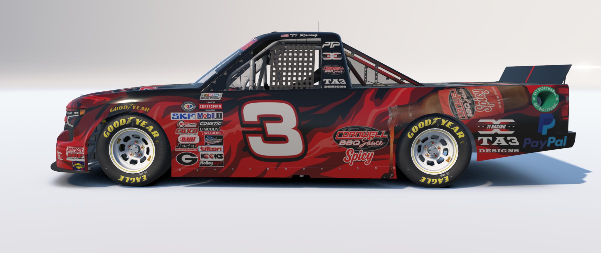 Preview of Cornwell Spicy BBQ Sauce Silverado by Timothy Abrell