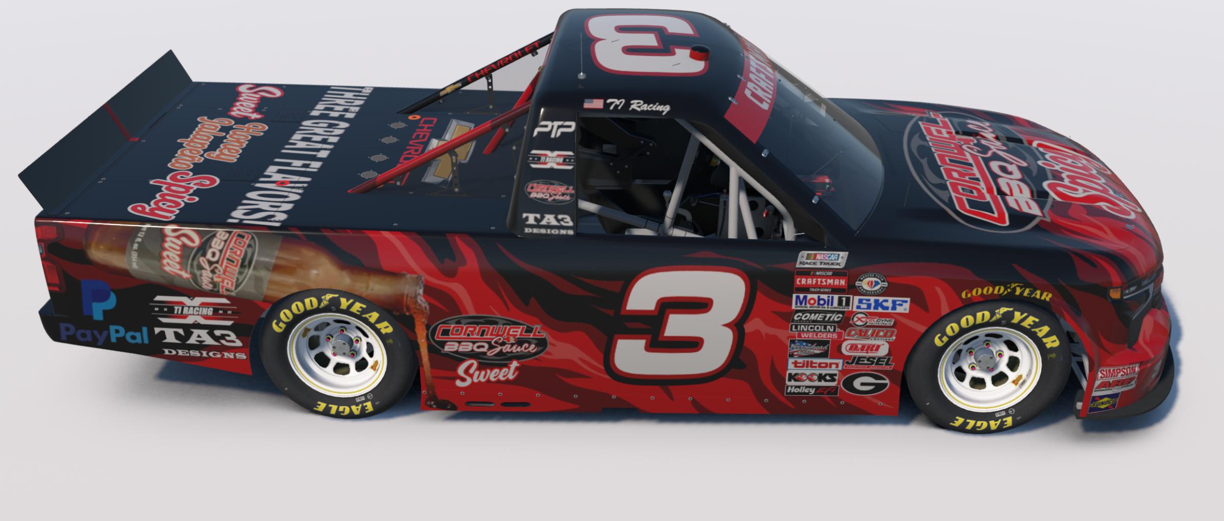 Preview of Cornwell Spicy BBQ Sauce Silverado by Timothy Abrell
