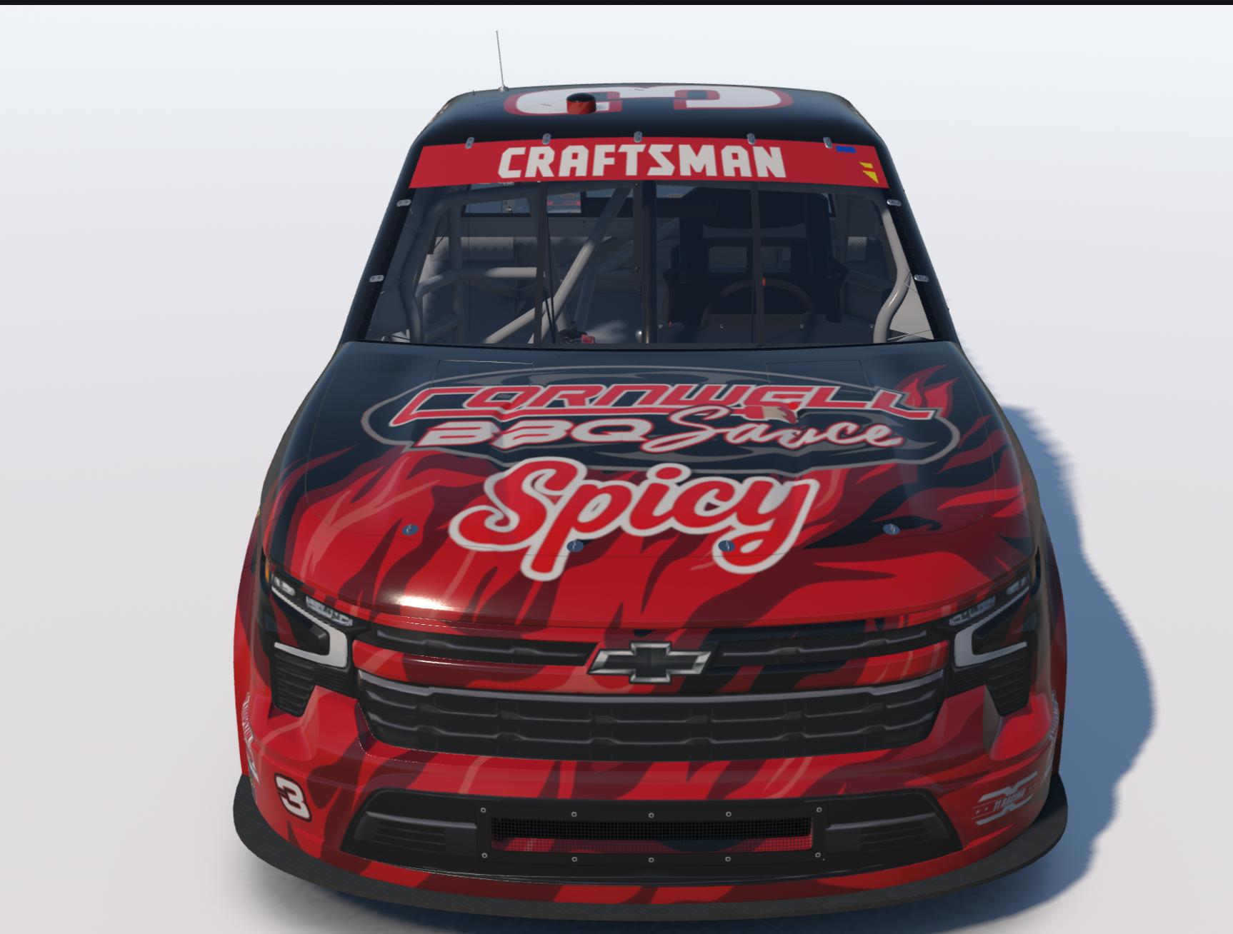 Preview of Cornwell Spicy BBQ Sauce Silverado by Timothy Abrell