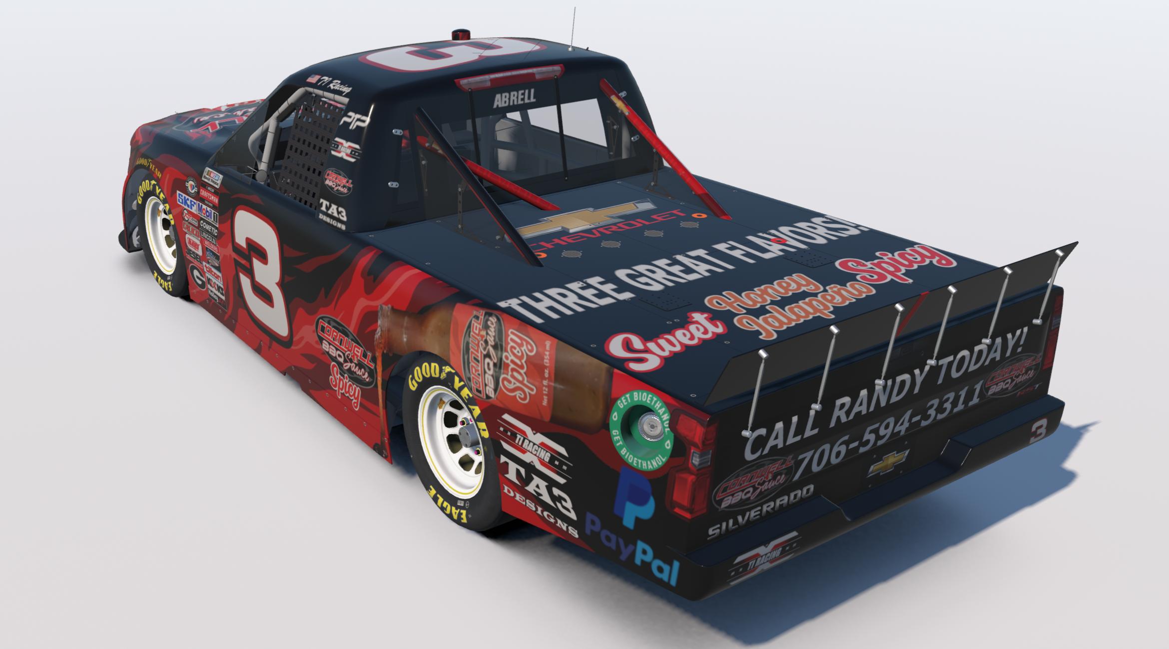 Preview of Cornwell Spicy BBQ Sauce Silverado by Timothy Abrell