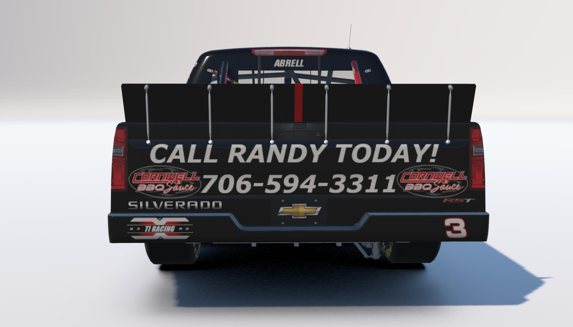 Preview of Cornwell Spicy BBQ Sauce Silverado by Timothy Abrell