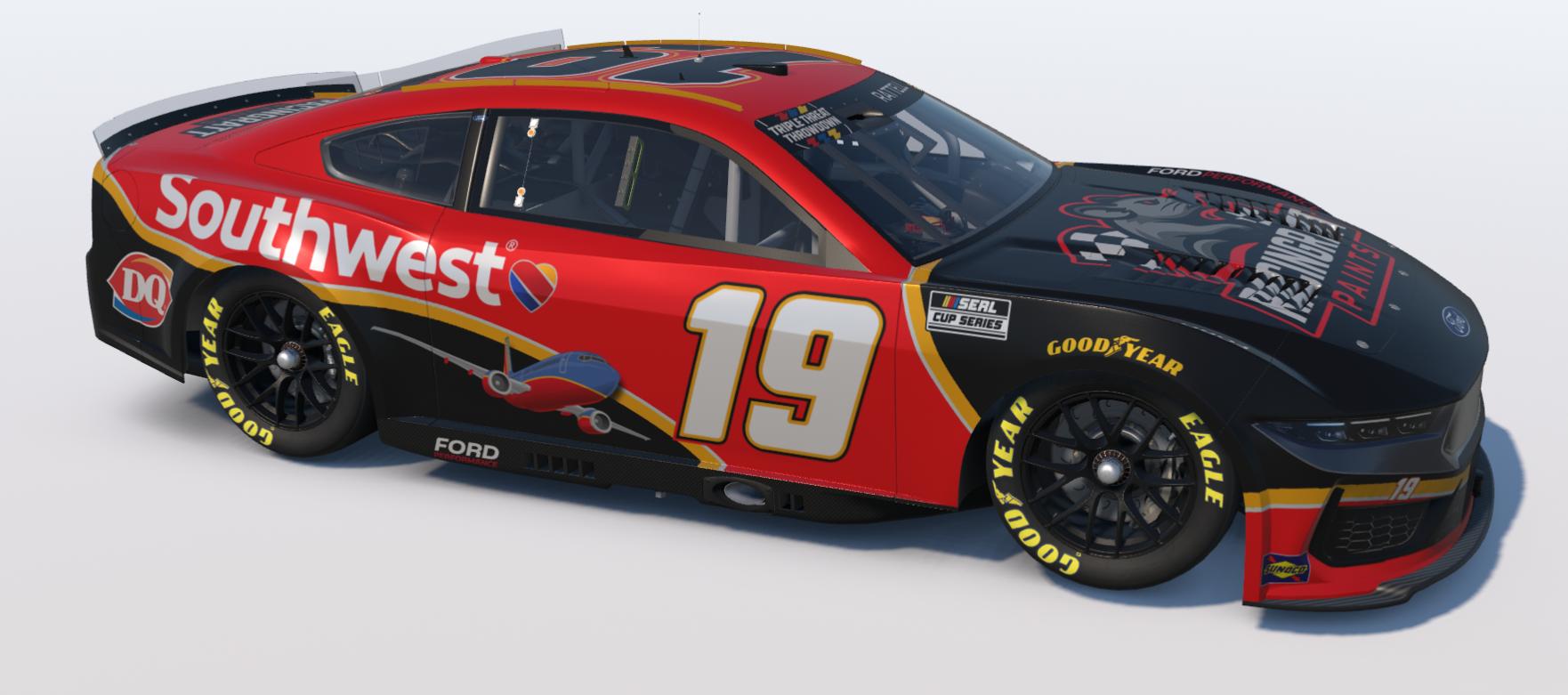 Preview of #19 Southwest/RacingRatt Paints Next Gen Ford Mustang by Andrew Rattell