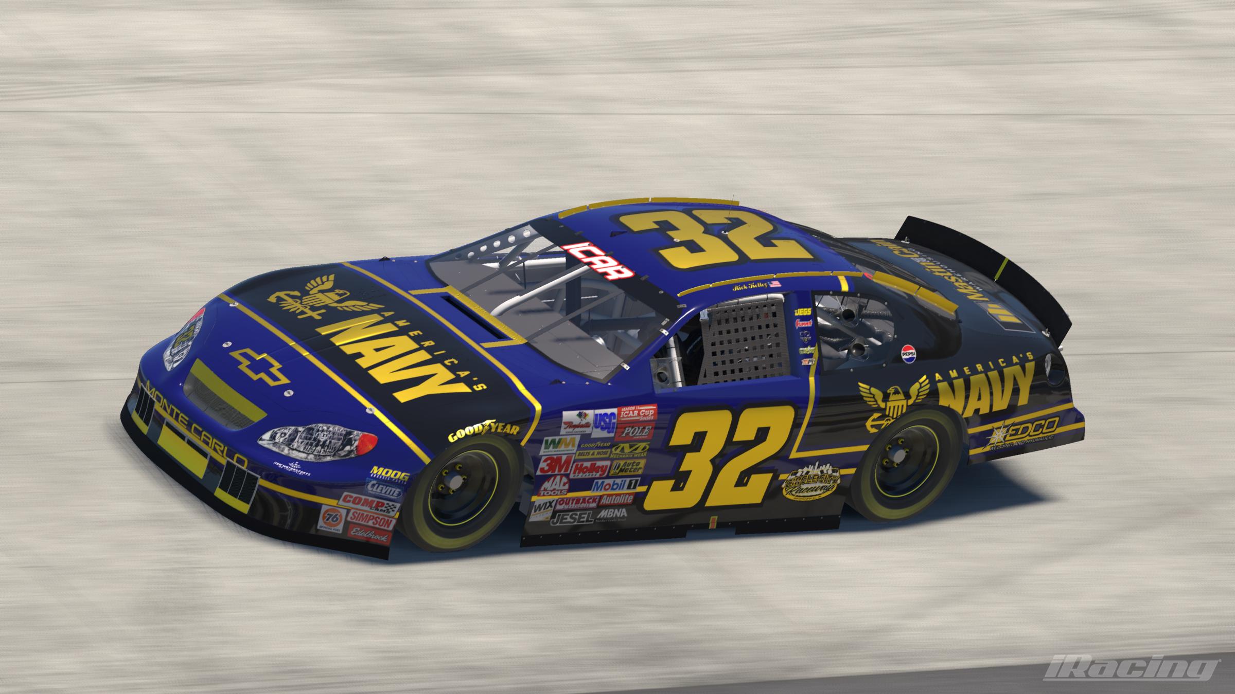 Preview of Rick Kelleys #32 ICAR US Navy Dover Patriotic Scheme by Kendrick Hom