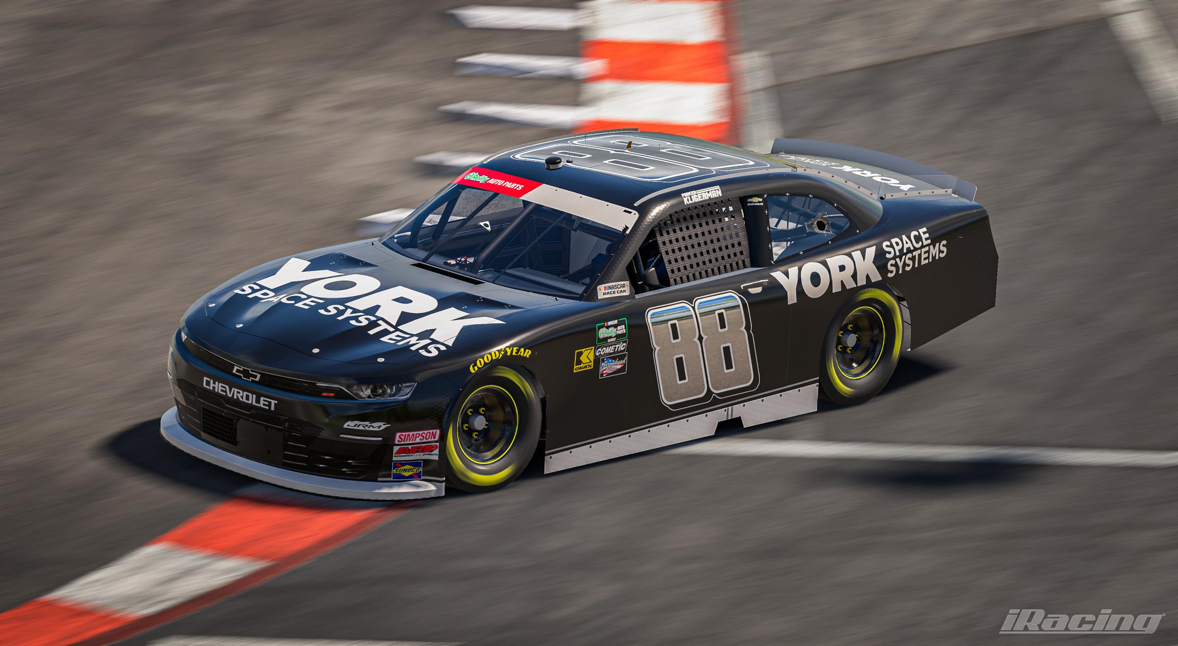 Preview of Parker Kligerman York Space Systems - 2026 Fantasy - Sim Stamped Numbers by Liam I Brotherton