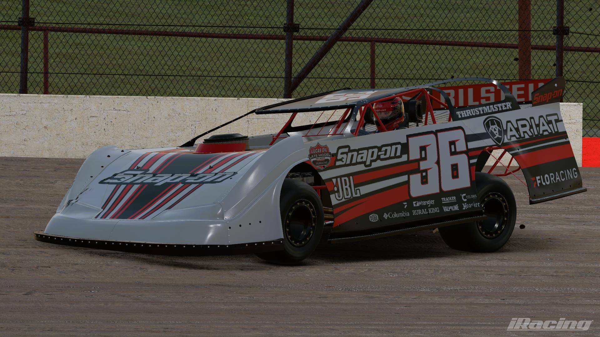 Preview of Snap On Dirt Late Model With Number by Logan Vera