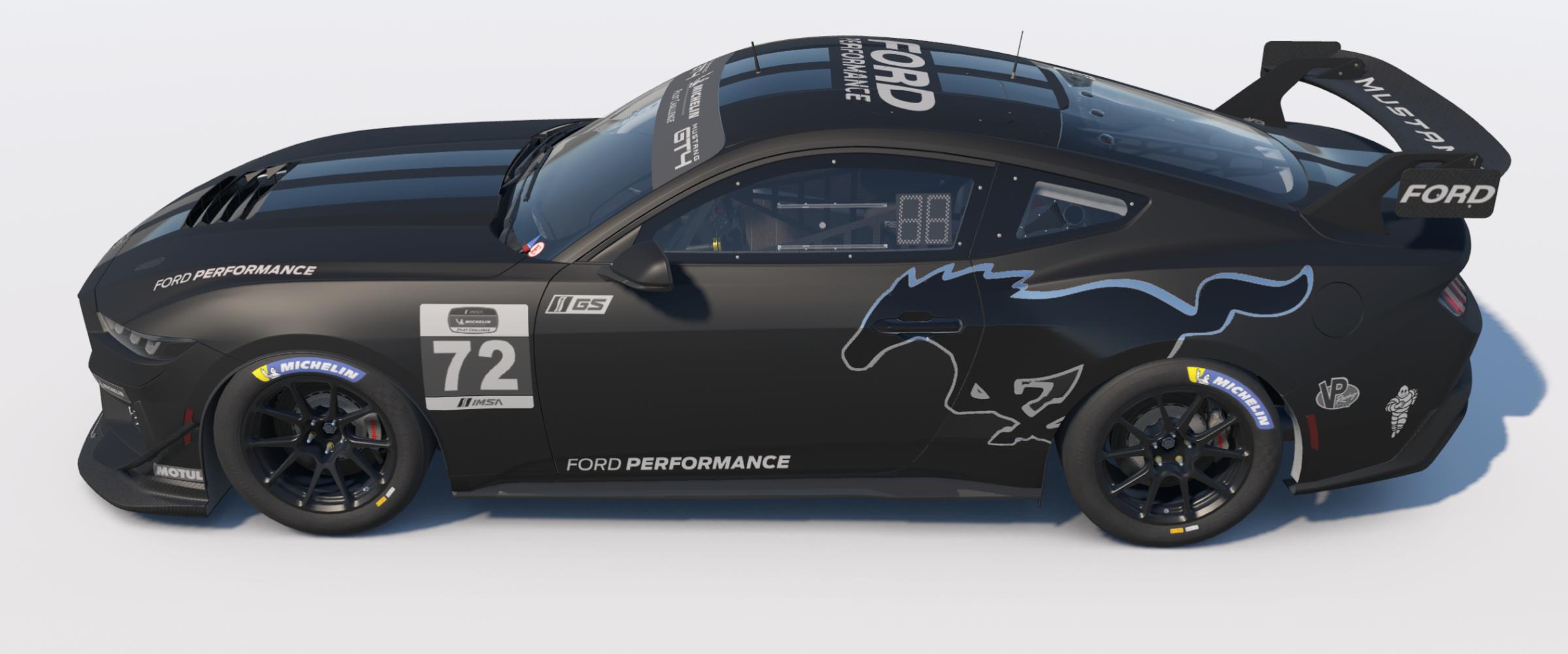 Preview of Ford Mustang GT4 Blackout by Greg Barton
