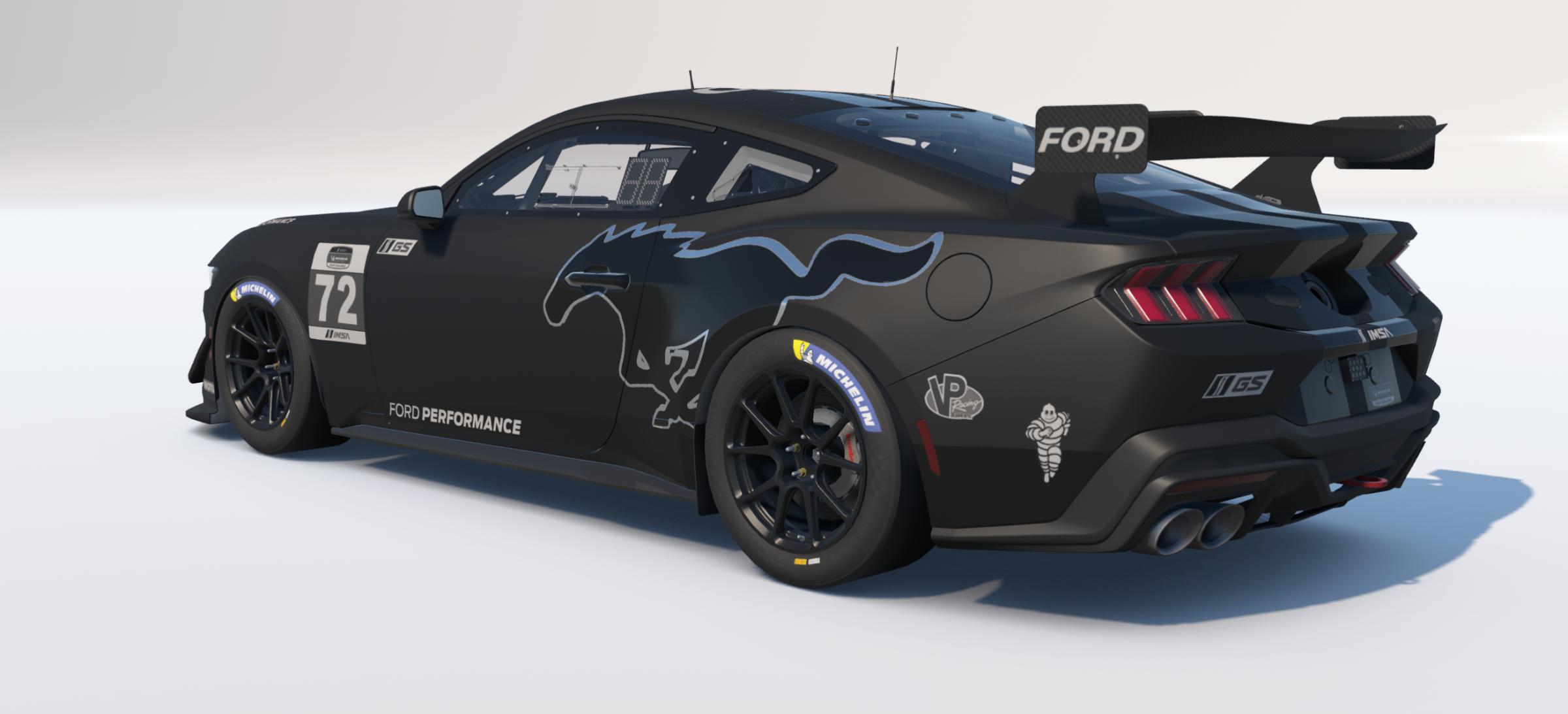 Preview of Ford Mustang GT4 Blackout by Greg Barton