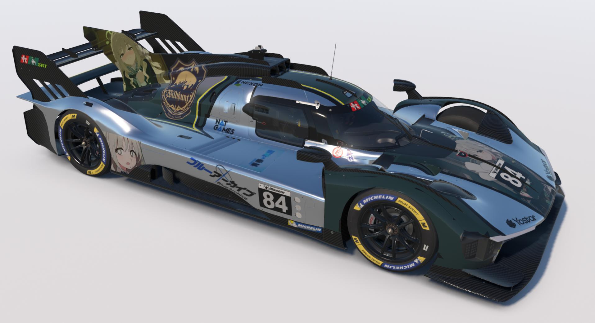 Preview of Blue Archive Ferrari 499P by Bruno Cardoso