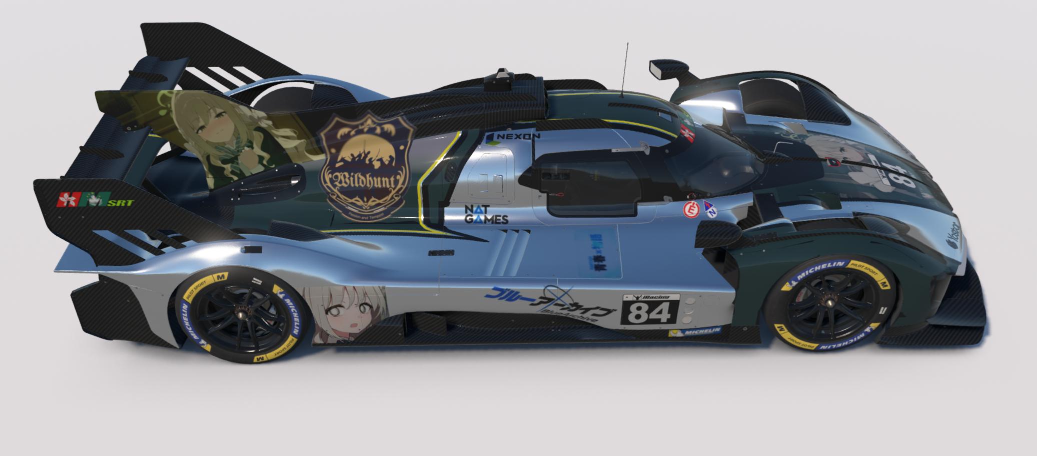 Preview of Blue Archive Ferrari 499P by Bruno Cardoso