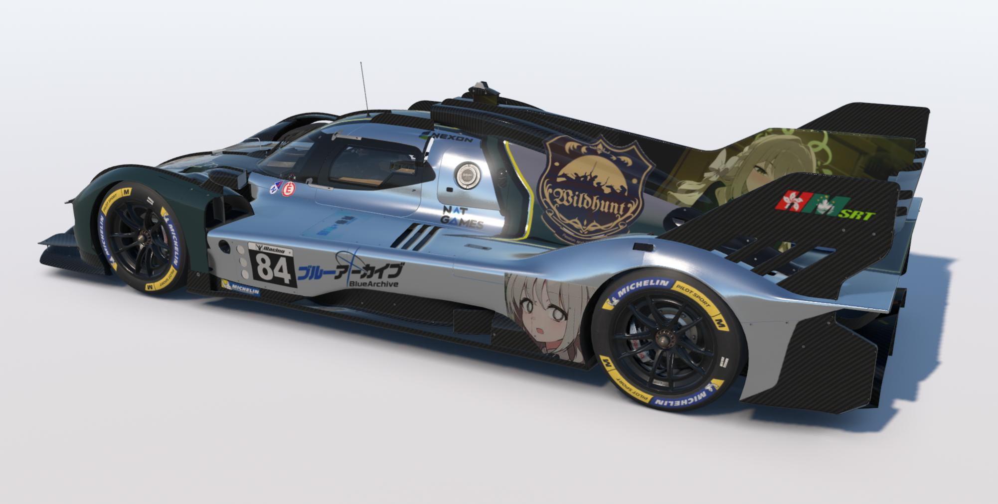Preview of Blue Archive Ferrari 499P by Bruno Cardoso
