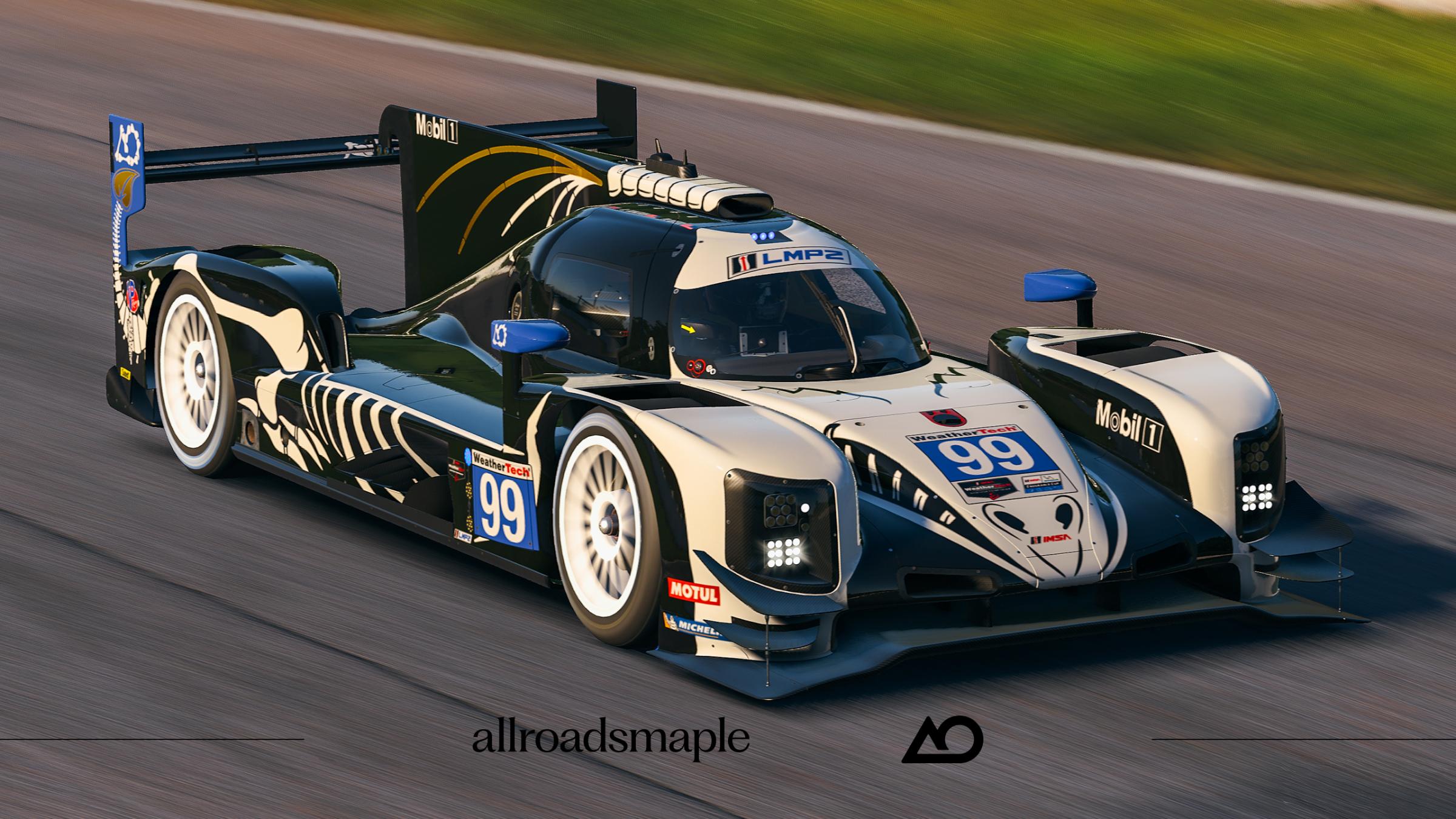 Preview of 2025 AO Racing LMP #99 - Skeleton Spike by Patryk A.