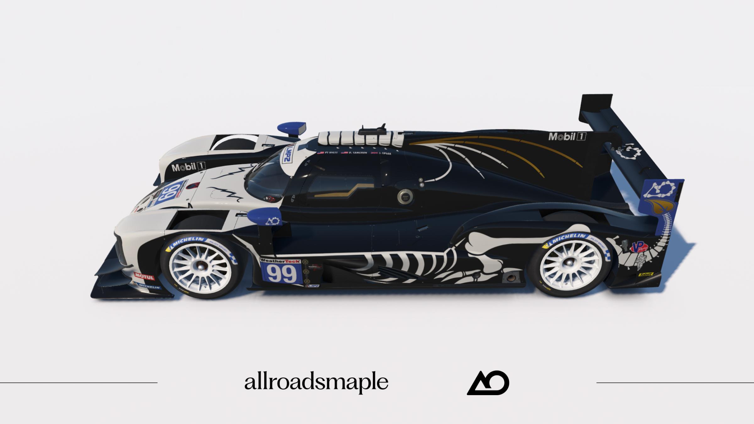Preview of 2025 AO Racing LMP #99 - Skeleton Spike by Patryk A.