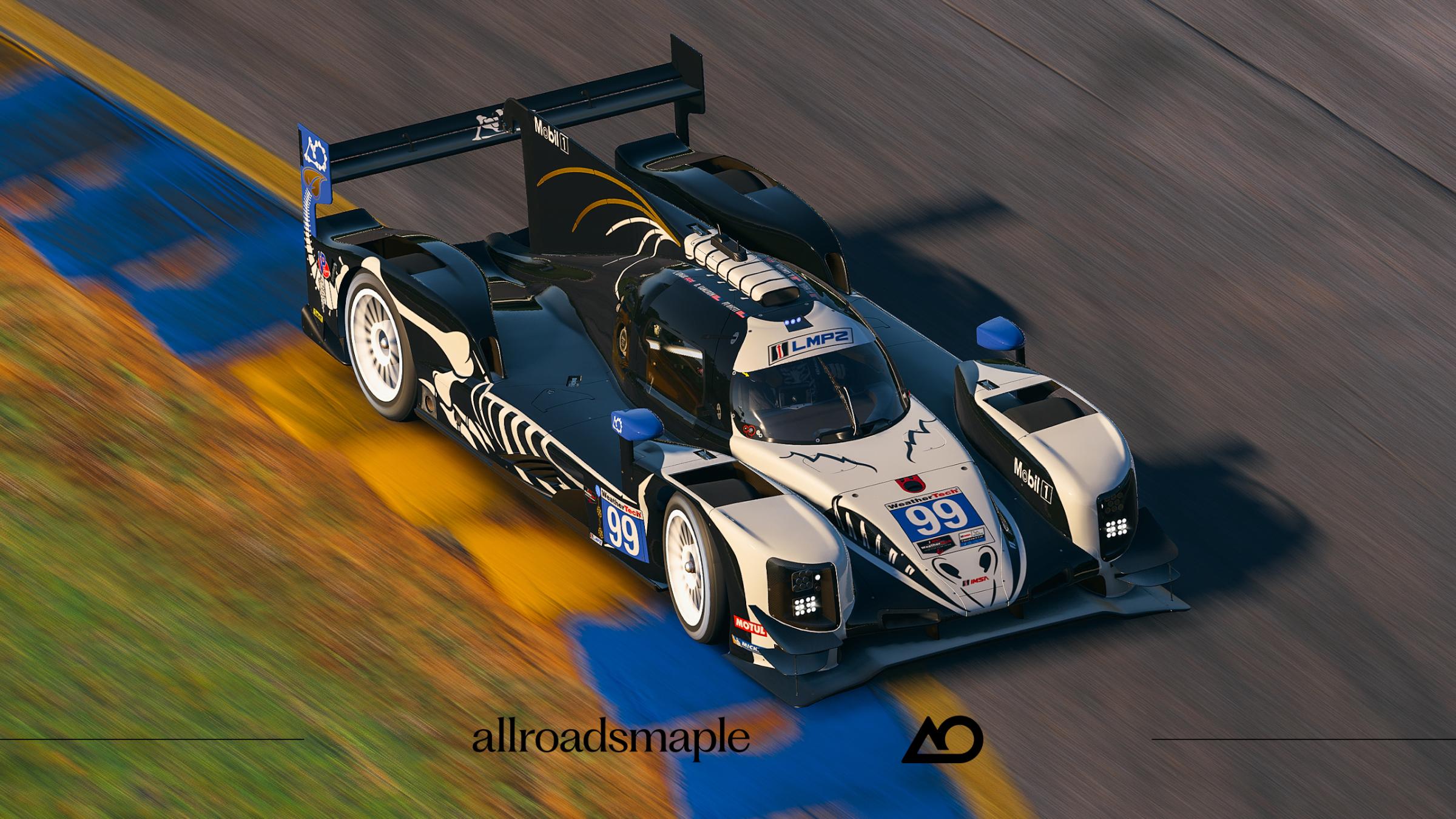 Preview of 2025 AO Racing LMP #99 - Skeleton Spike by Patryk A.