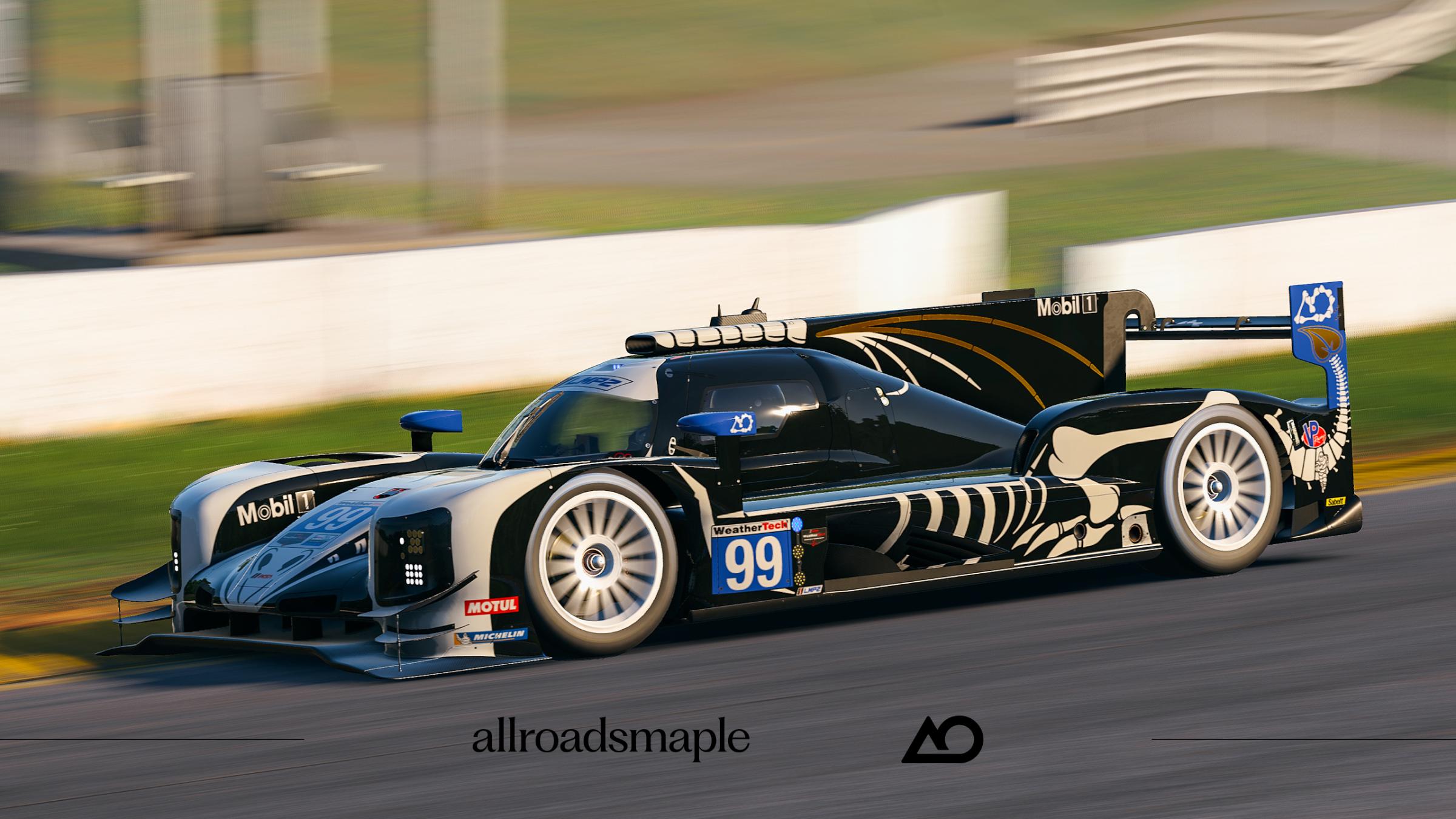 Preview of 2025 AO Racing LMP #99 - Skeleton Spike by Patryk A.
