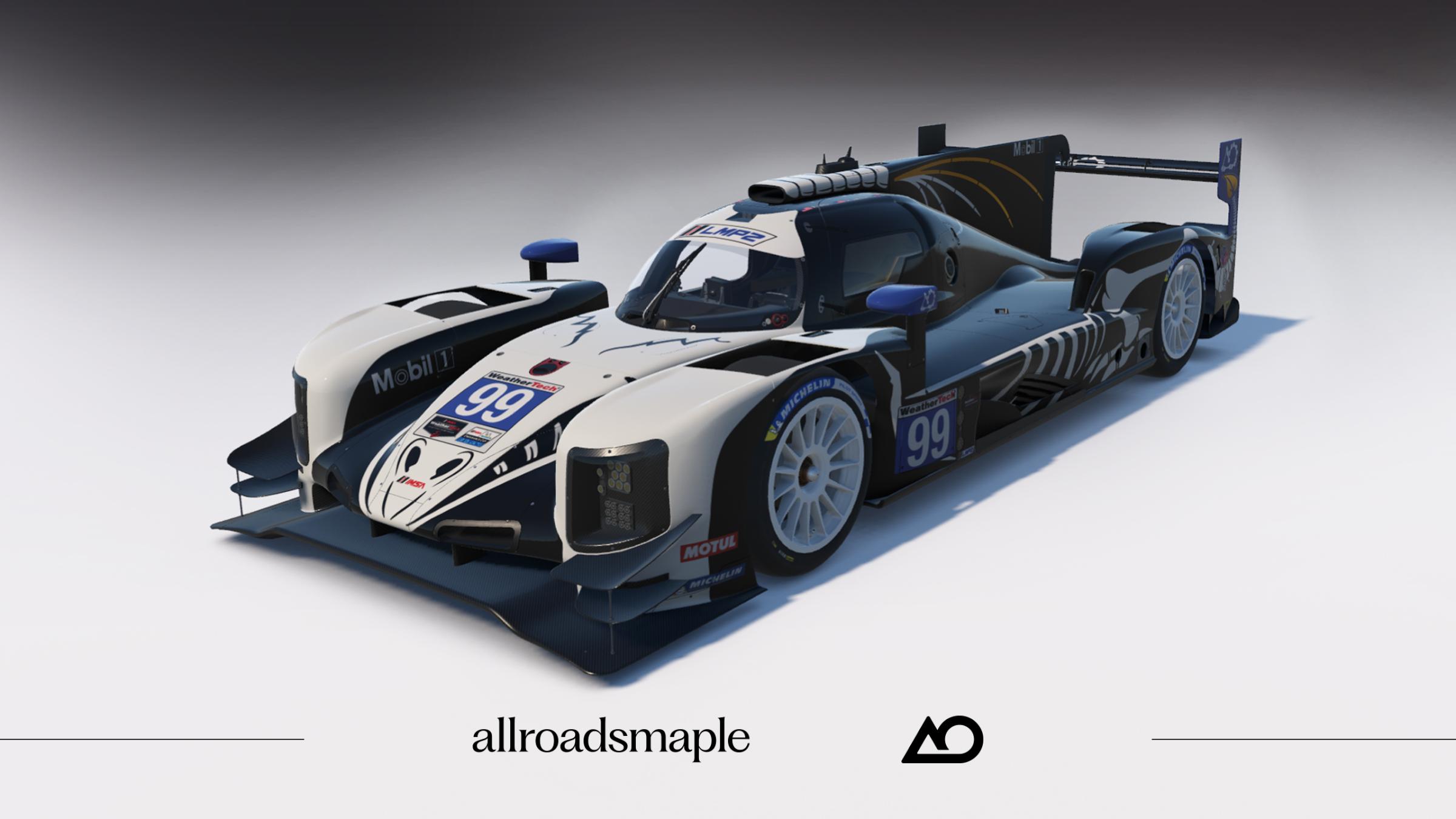 Preview of 2025 AO Racing LMP #99 - Skeleton Spike by Patryk A.