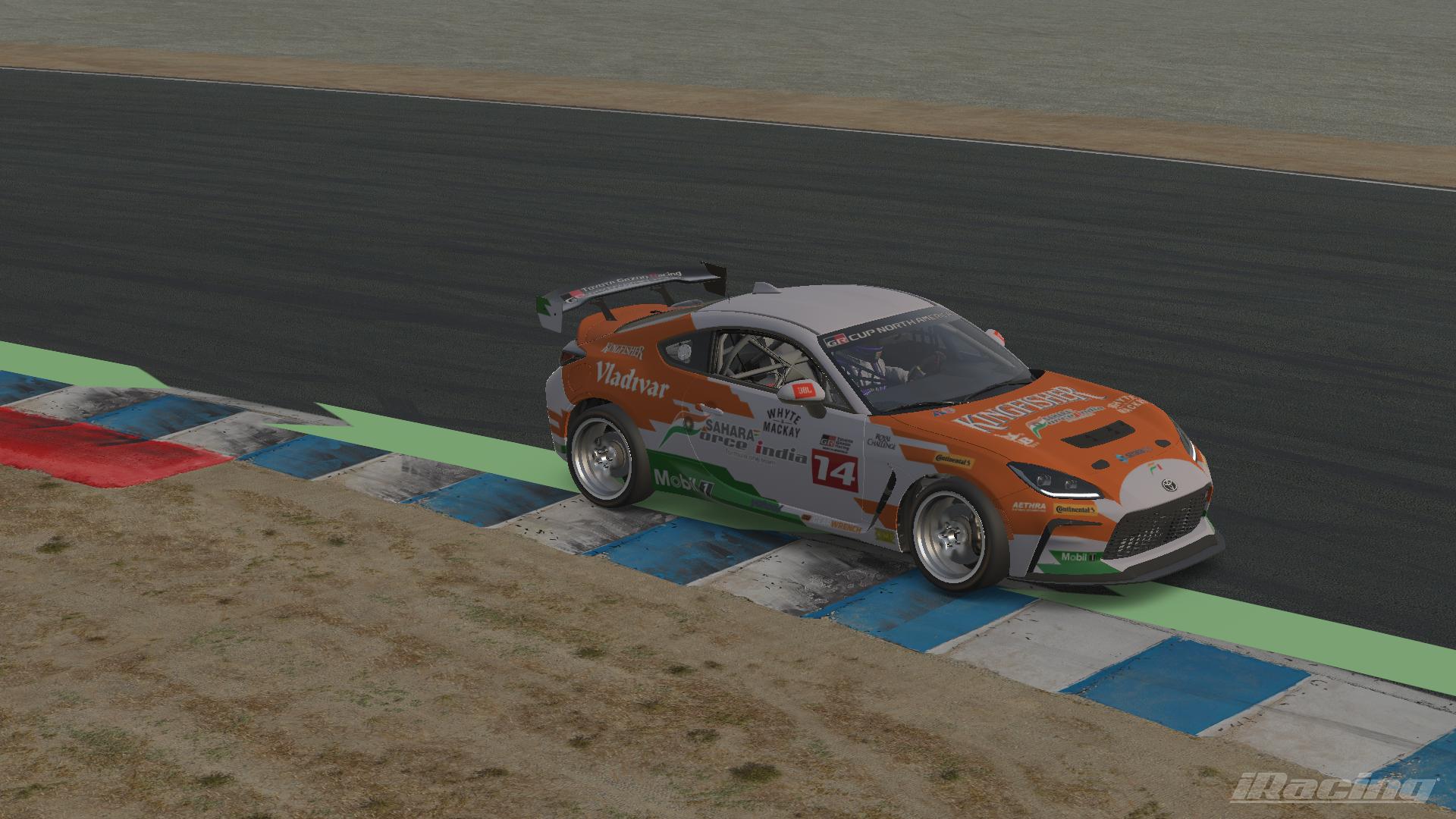 Preview of Sahara Force India Toyota GR86 by Samuel Malone