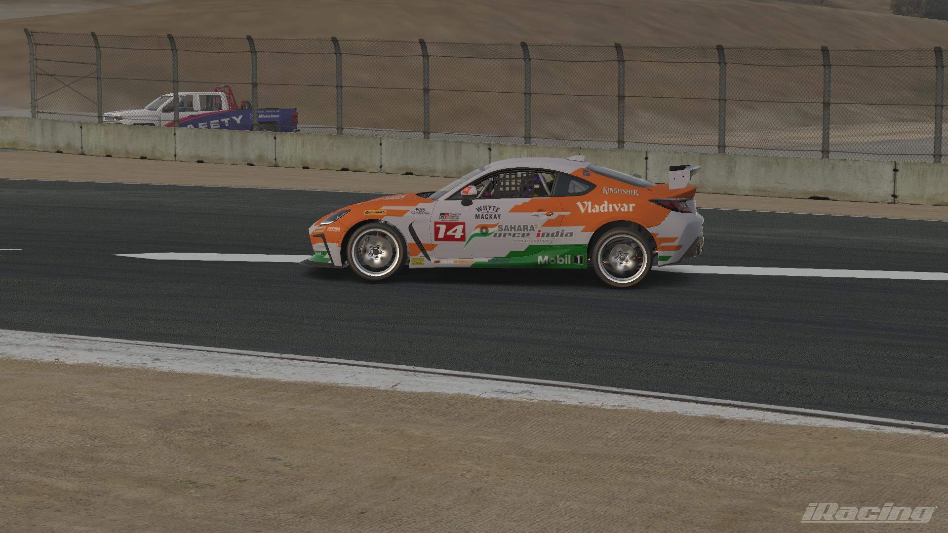 Preview of Sahara Force India Toyota GR86 by Samuel Malone