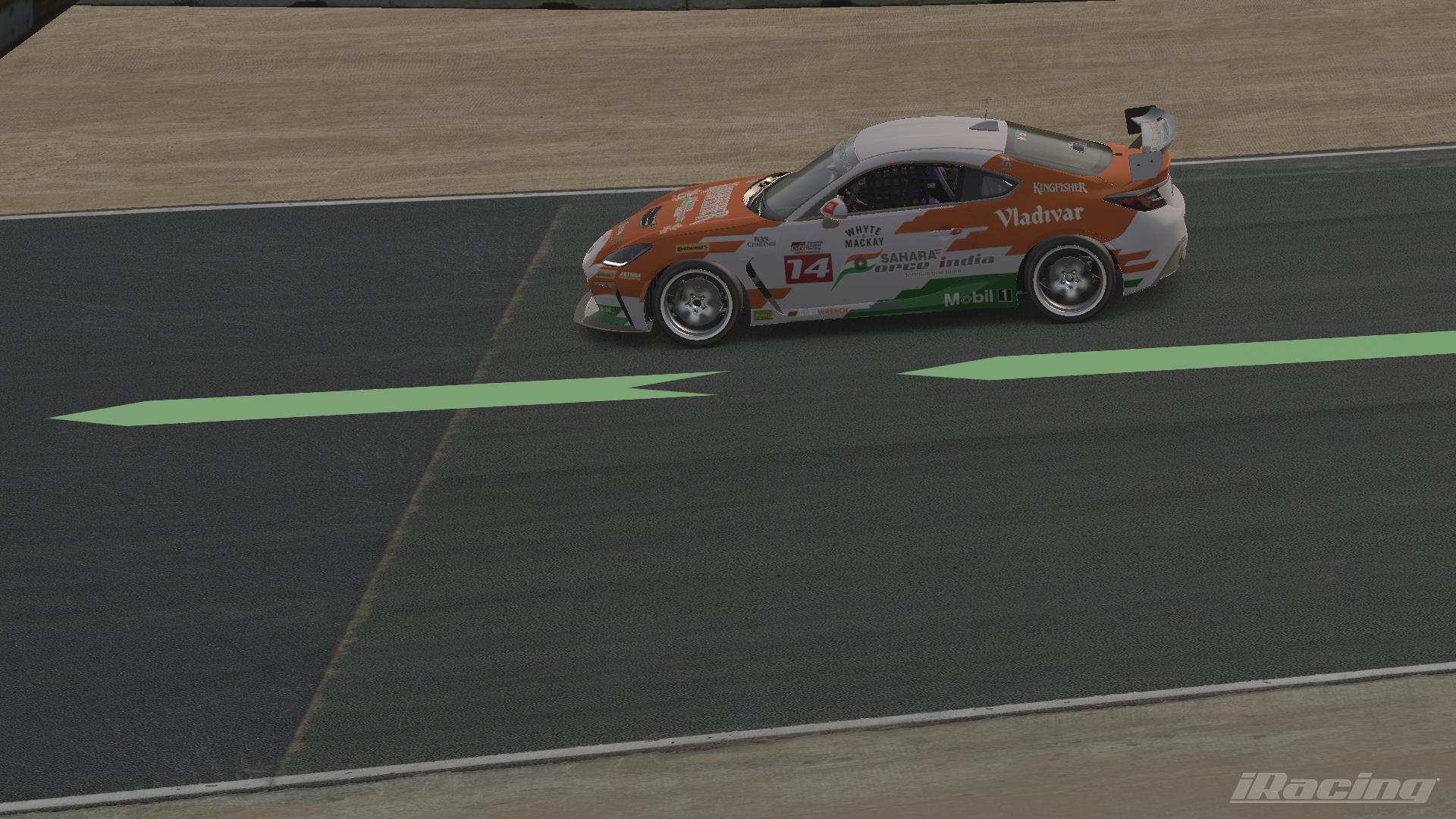 Preview of Sahara Force India Toyota GR86 by Samuel Malone