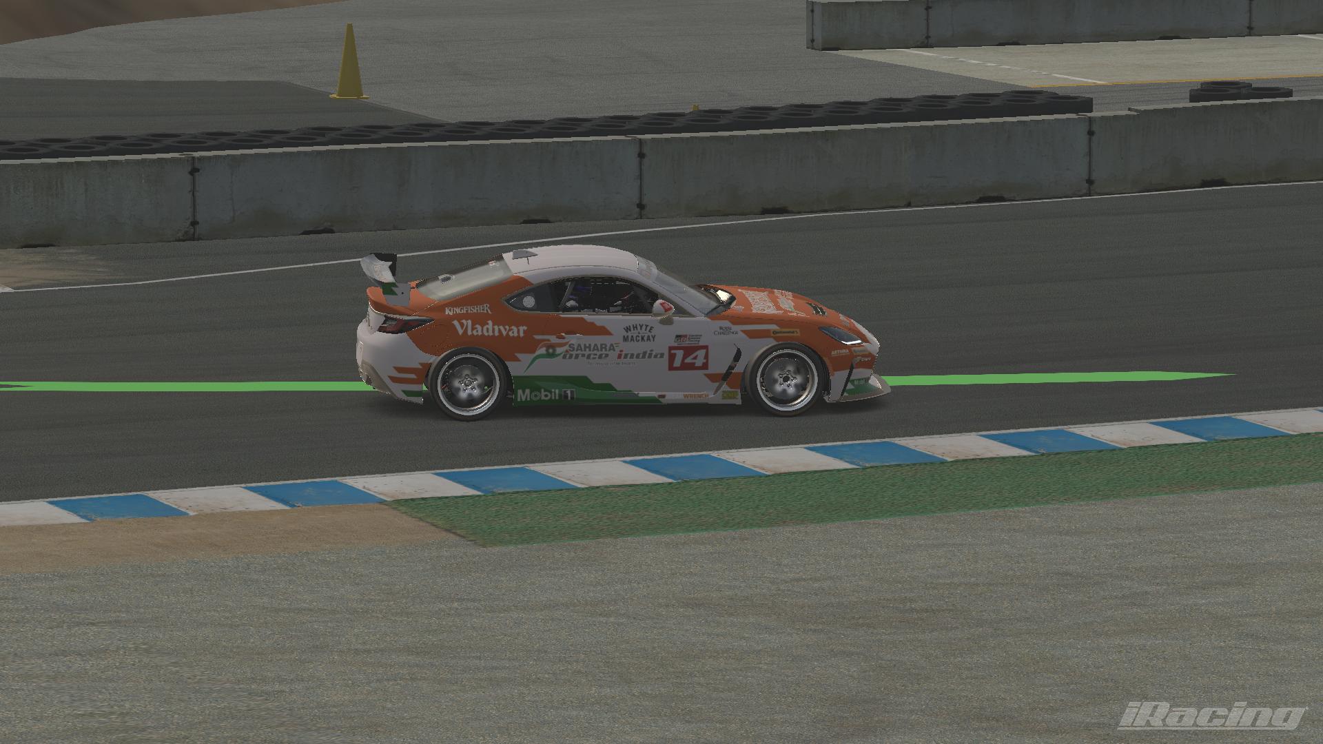 Preview of Sahara Force India Toyota GR86 by Samuel Malone