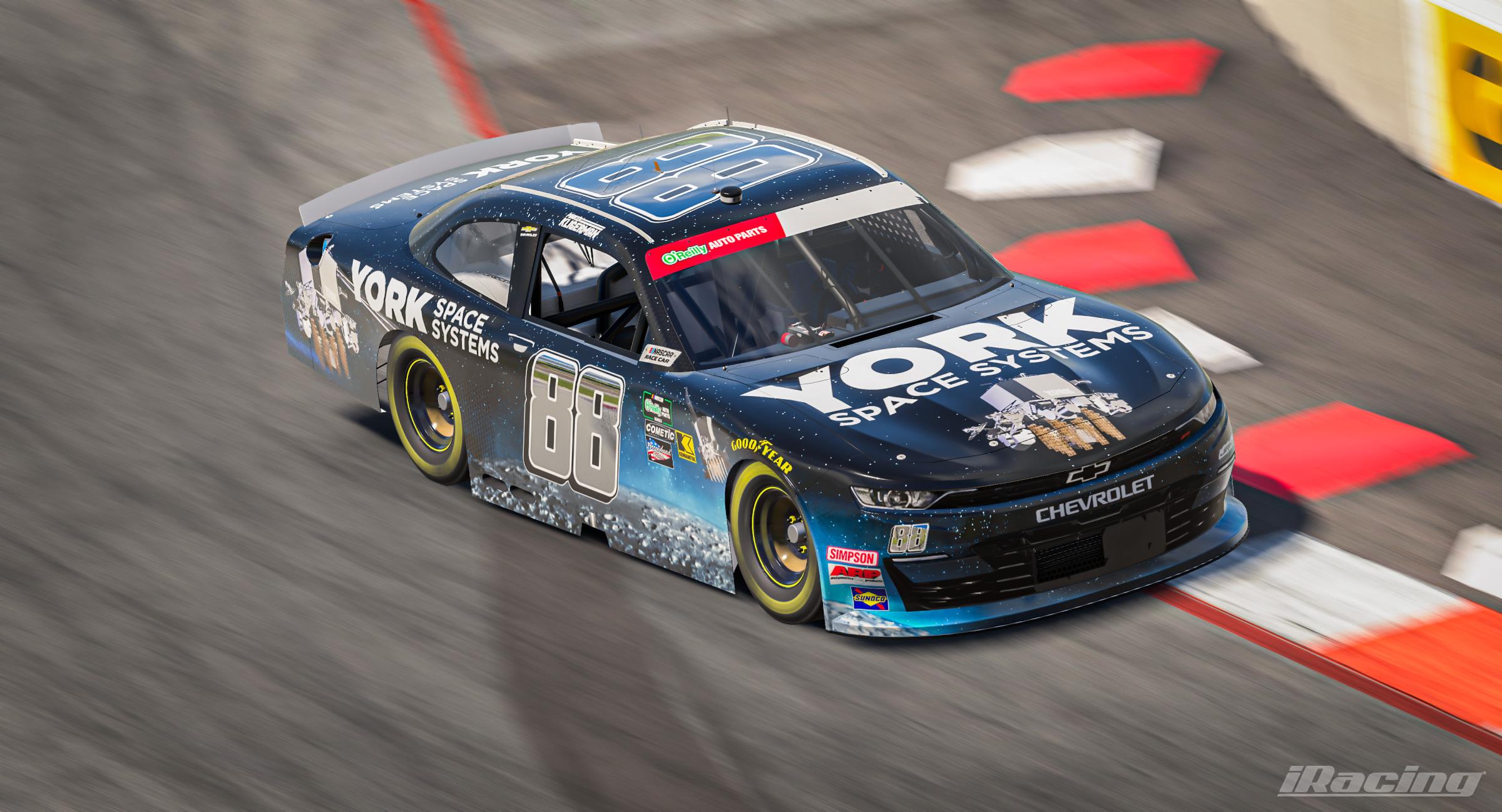 Preview of Parker Kligerman York Space Systems - 2026 Fantasy Version 2 - Sim Stamped Numbers by Liam I Brotherton