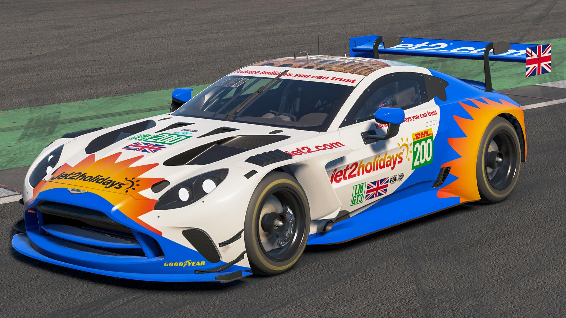 Preview of Jet2 Holidays Aston Martin Vantage GT3 EVO by Jasper De Jong
