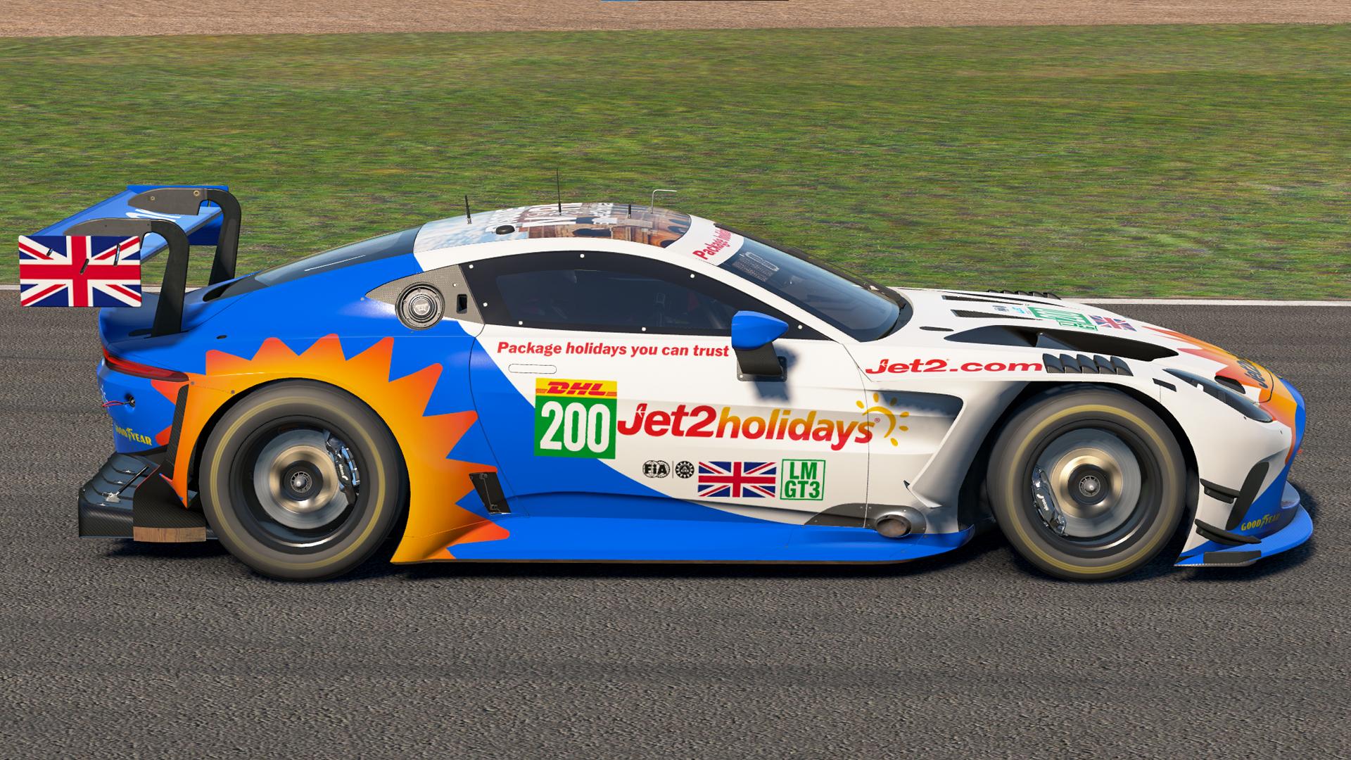 Preview of Jet2 Holidays Aston Martin Vantage GT3 EVO by Jasper De Jong