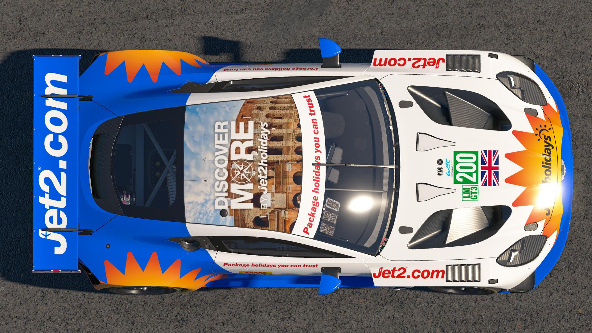 Preview of Jet2 Holidays Aston Martin Vantage GT3 EVO by Jasper De Jong
