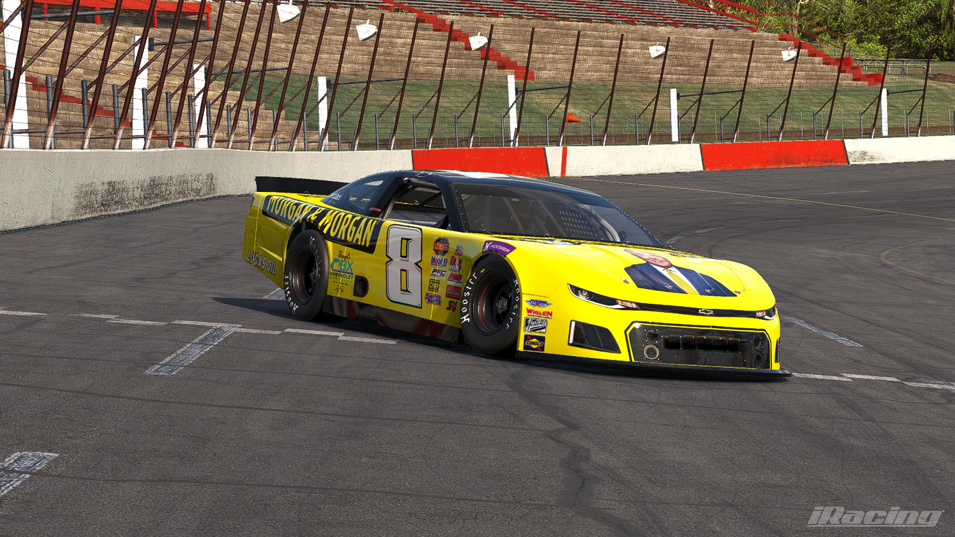 Preview of **FICTIONAL** Kyle Busch Morgan & Morgan LMSC With Number by Rickey Barbrey