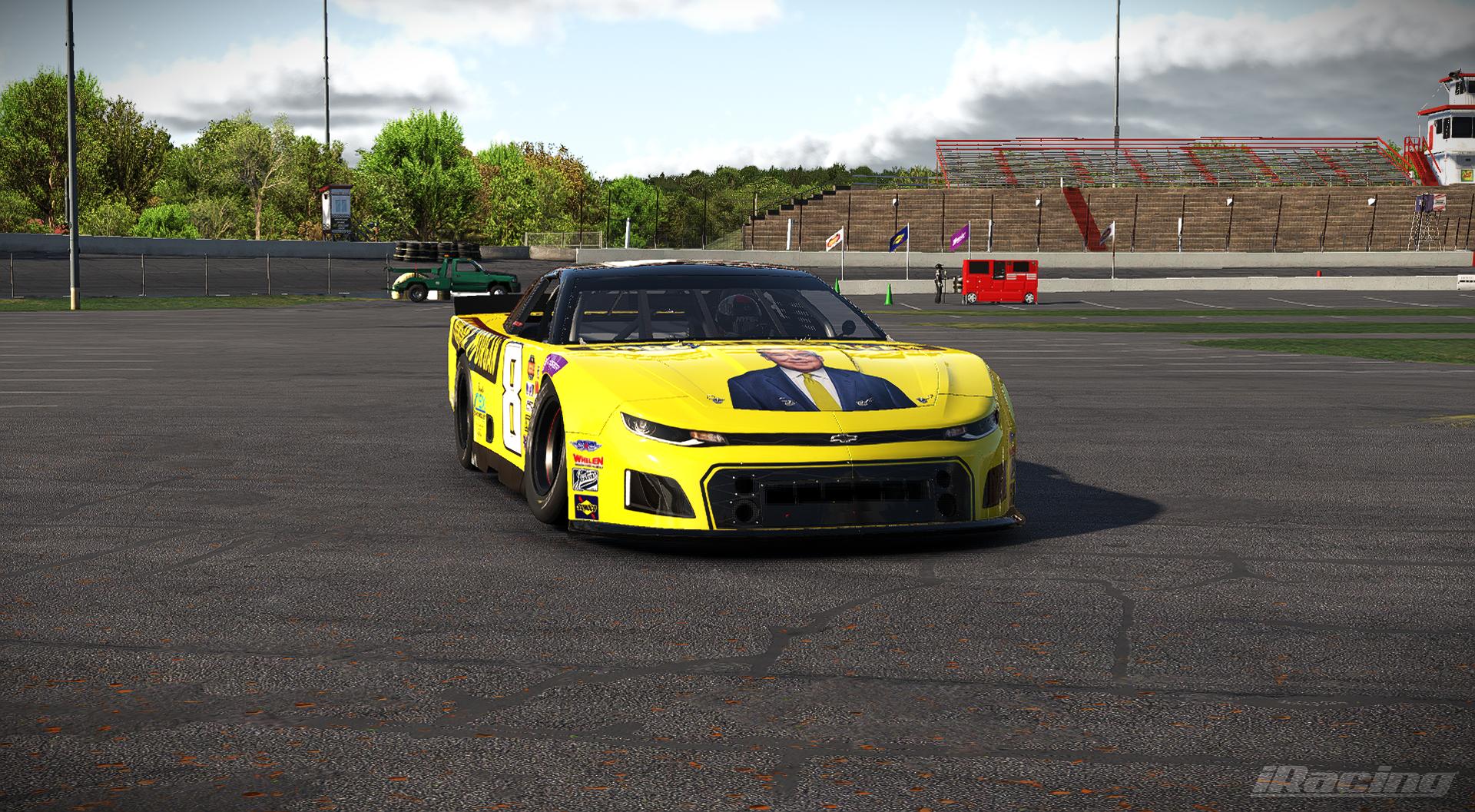 Preview of **FICTIONAL** Kyle Busch Morgan & Morgan LMSC With Number by Rickey Barbrey