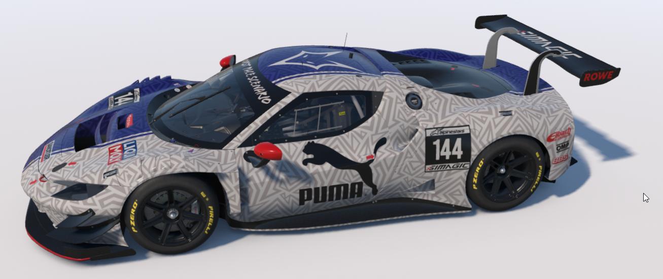 Preview of Ferrari 296 GT3 WPS OldStyle IMSA by Manuel Siemann