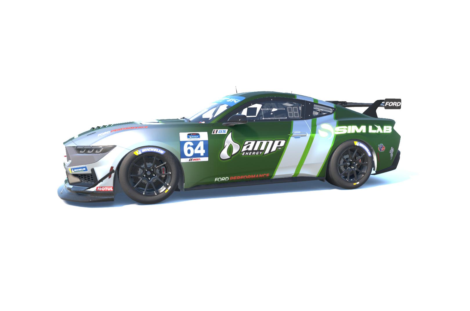 Preview of AMP/SIMLAB Mustang GT4 by Chase Green