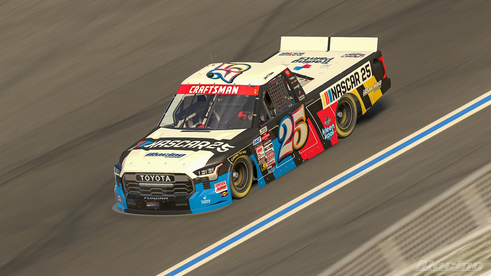 Preview of NASCAR 25 by iRacing Studios Toyota Tundra w/Custom Number by Julian M.