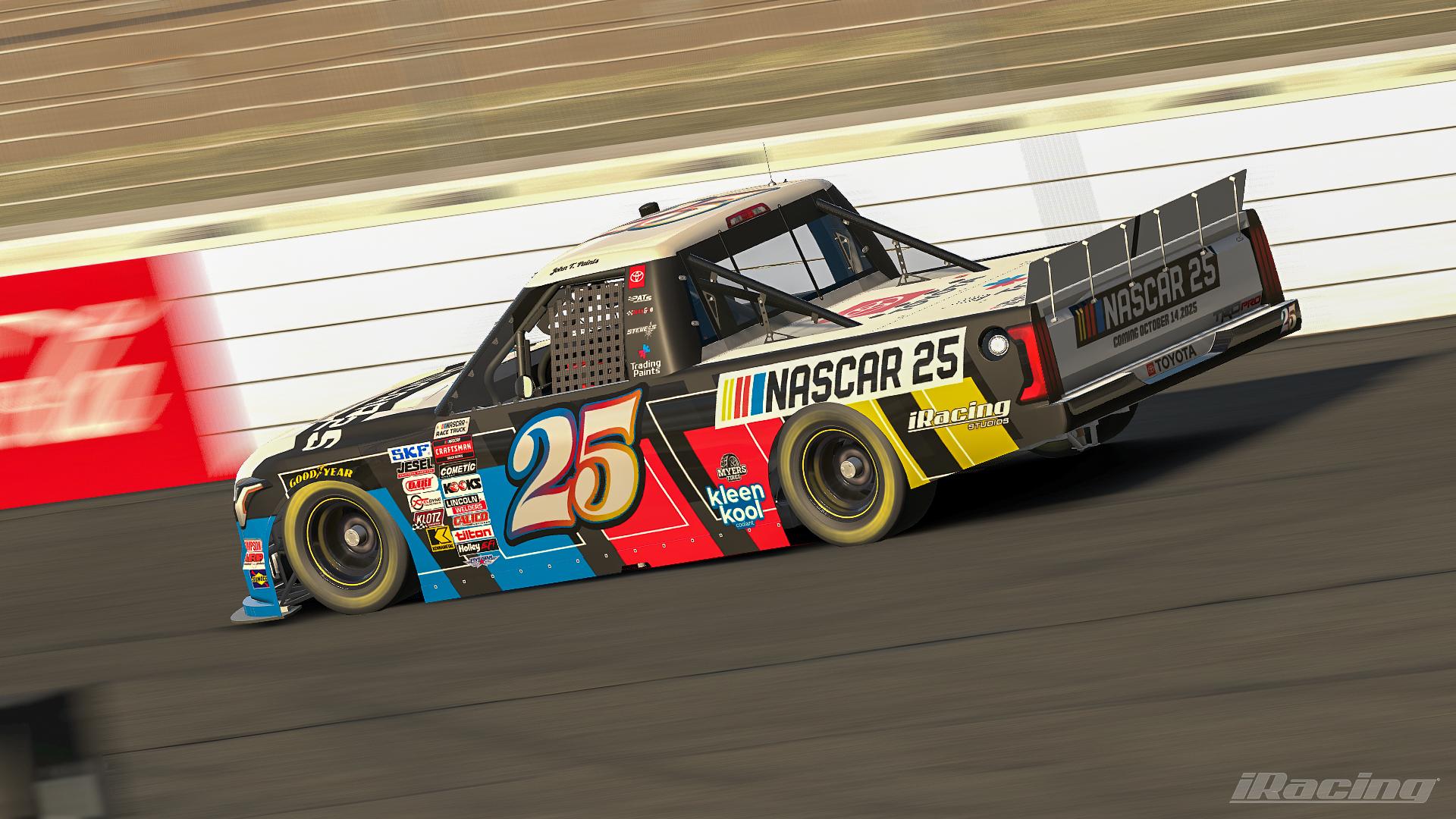Preview of NASCAR 25 by iRacing Studios Toyota Tundra w/Custom Number by Julian M.