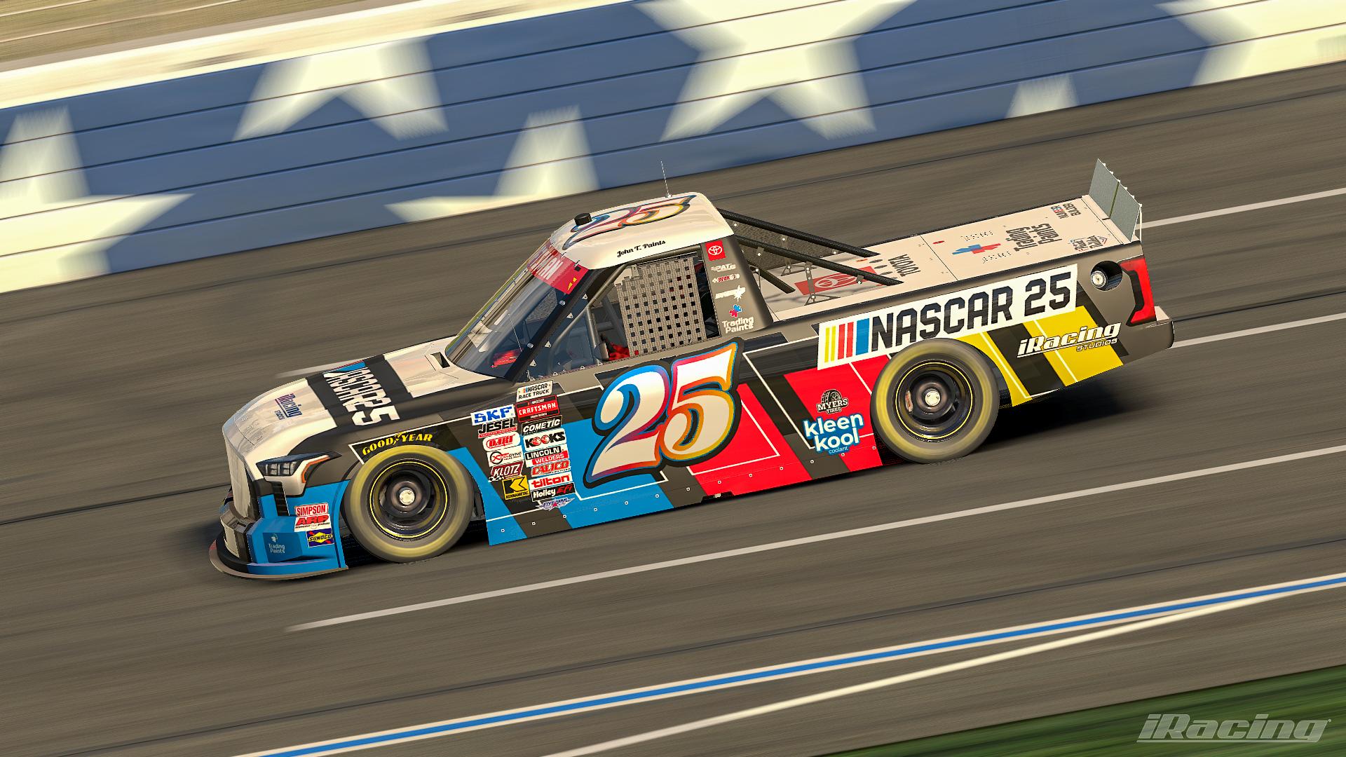 Preview of NASCAR 25 by iRacing Studios Toyota Tundra w/Custom Number by Julian M.
