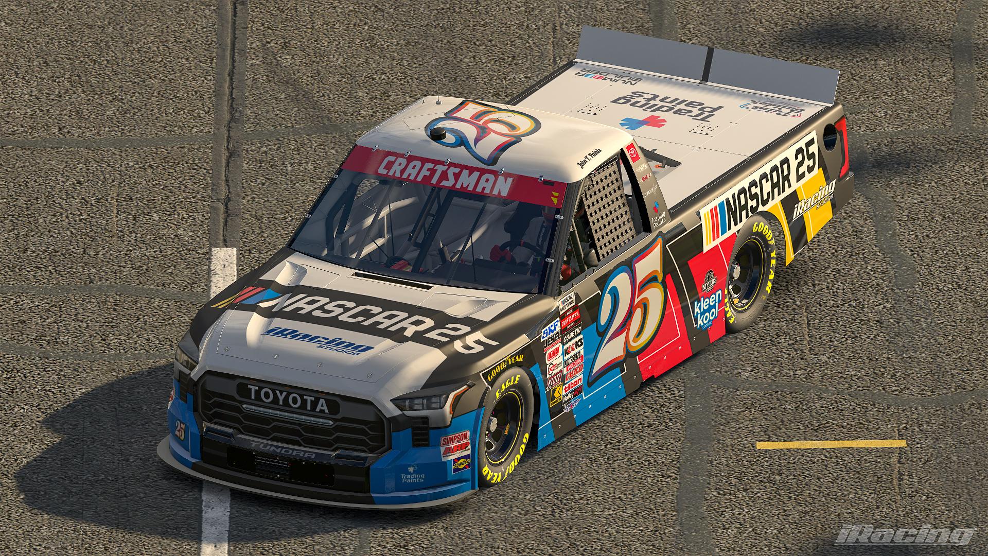 Preview of NASCAR 25 by iRacing Studios Toyota Tundra w/Custom Number by Julian M.