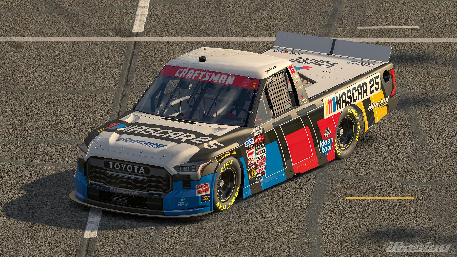 Preview of NASCAR 25 by iRacing Studios Toyota Tundra w/Sim Stamped Number by Julian M.