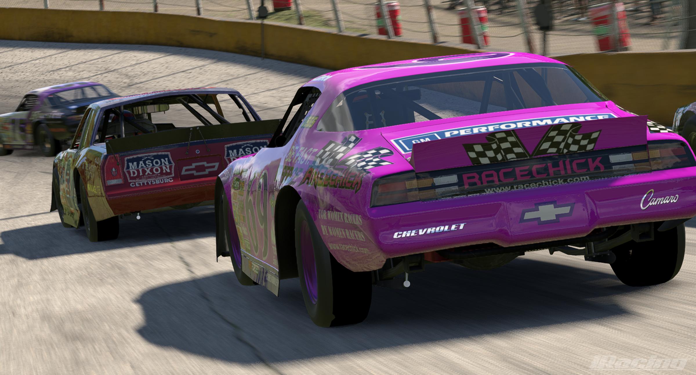 Preview of RACE CHICK Chevy Camaro by Robert H.