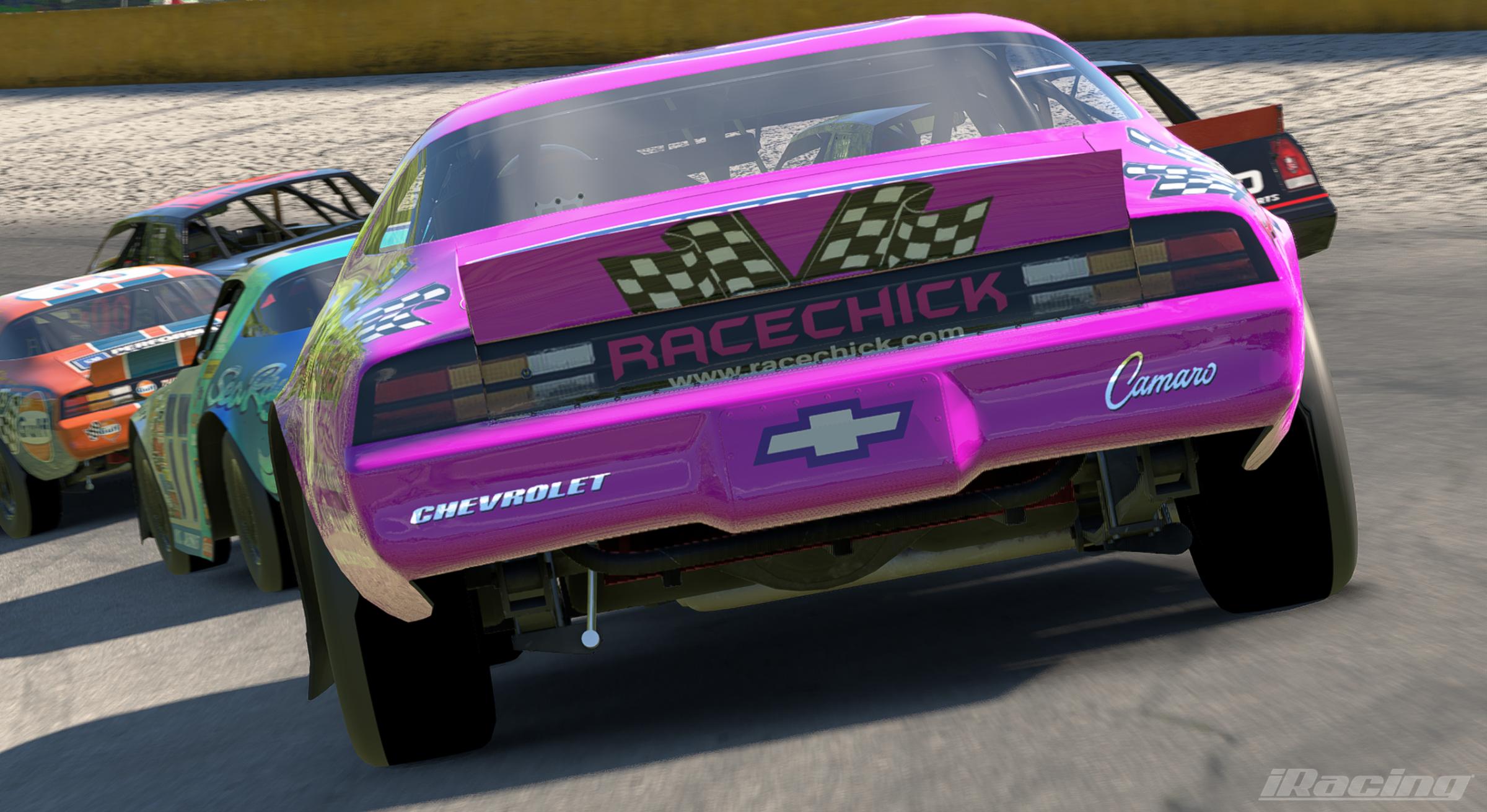 Preview of RACE CHICK Chevy Camaro by Robert H.