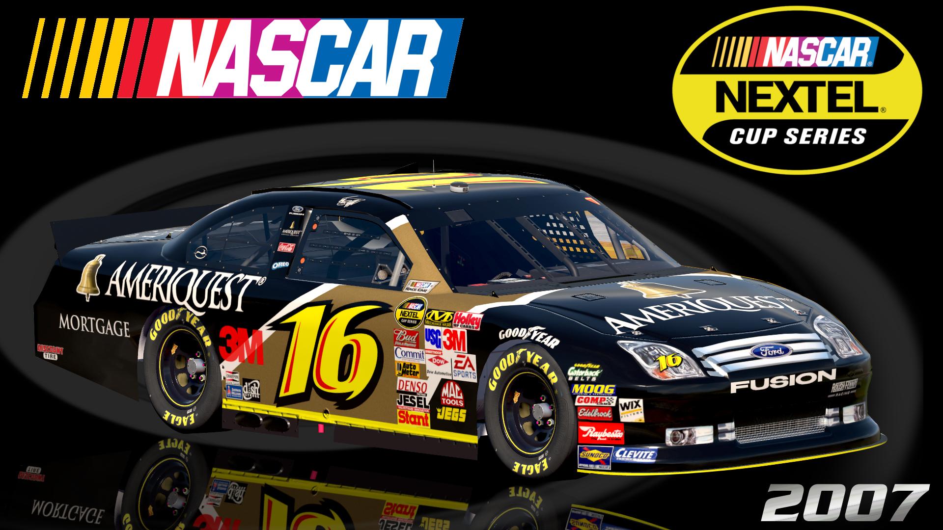Preview of #16 Greg Biffle 2007 Ameriquest Ford Fusion COT by Christian Budd
