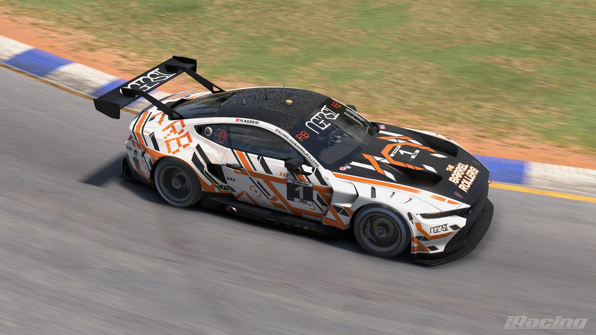 Preview of 2025 Agersi Ford Mustang GT3 by Paul R Chaloner