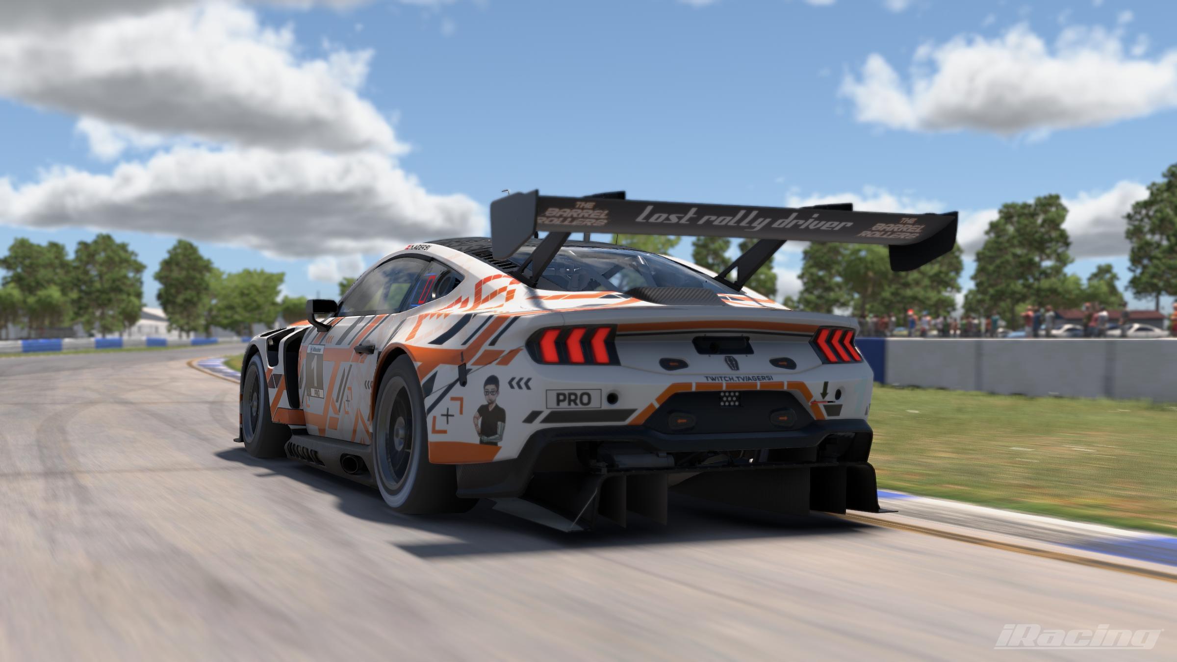 Preview of 2025 Agersi Ford Mustang GT3 by Paul R Chaloner