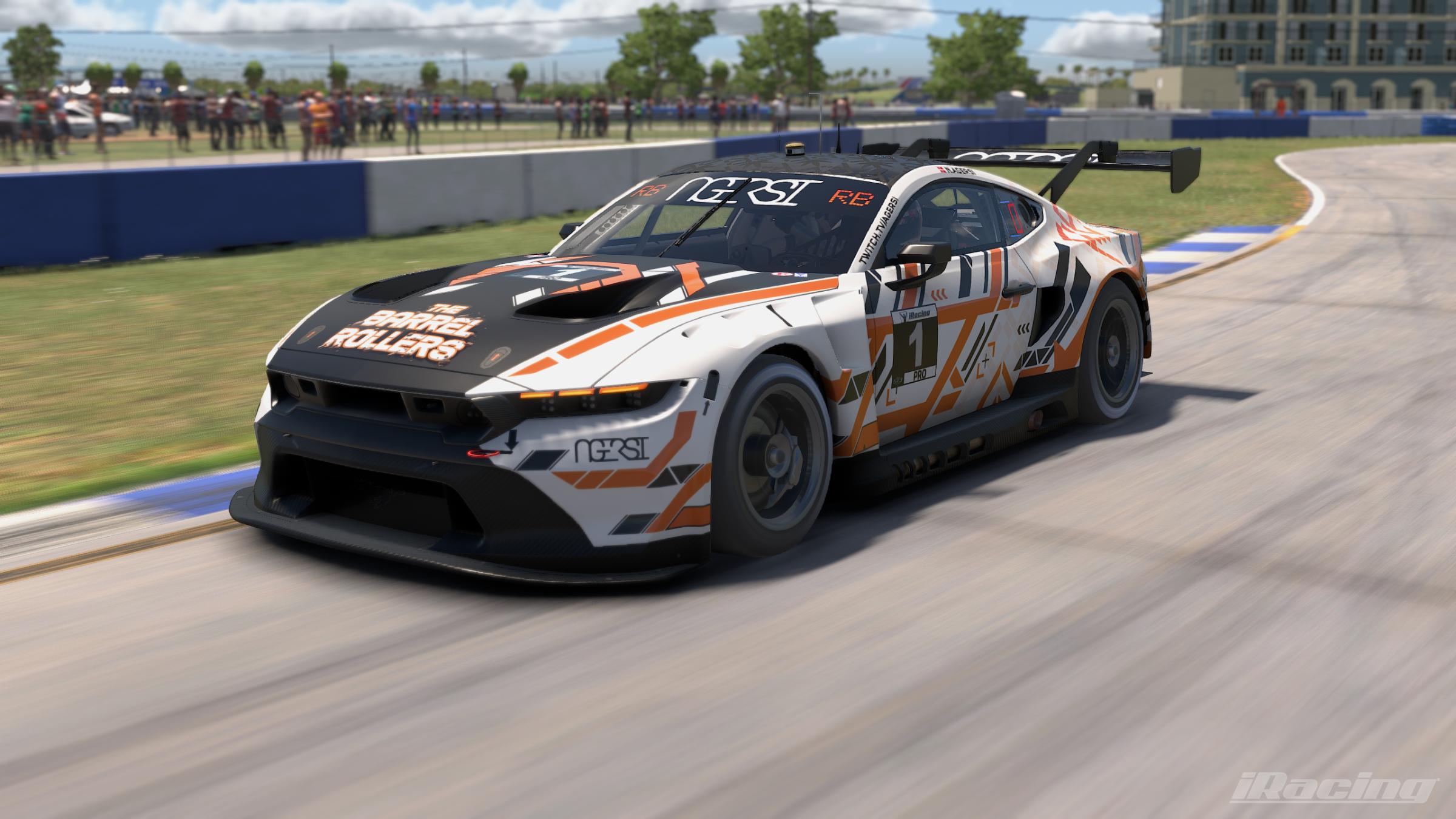 Preview of 2025 Agersi Ford Mustang GT3 by Paul R Chaloner