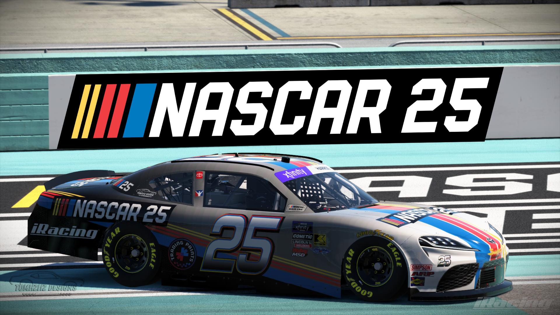 Preview of NASCAR 25 Toyota Supra CUSTOM No. by Tom H.
