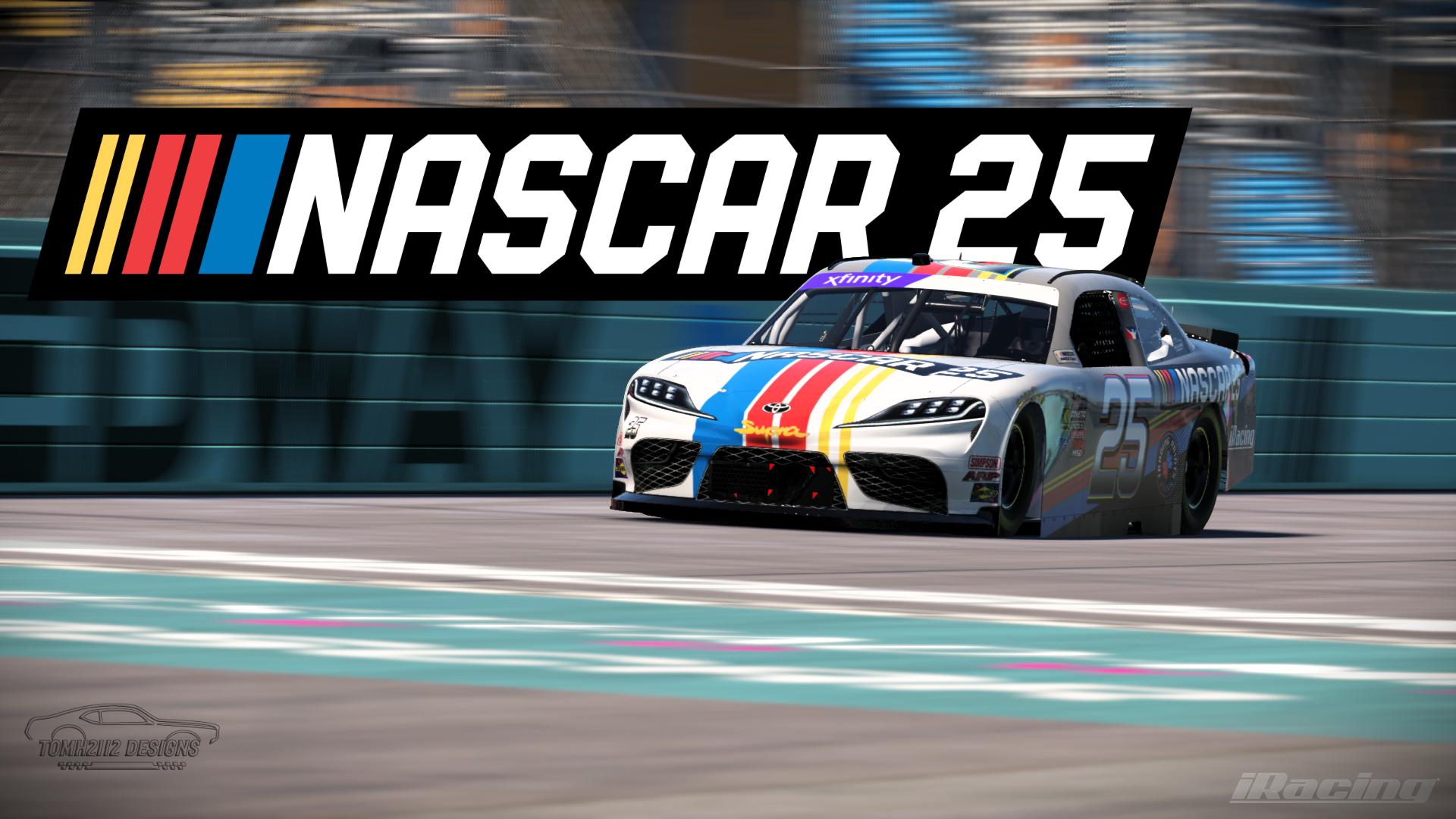 Preview of NASCAR 25 Toyota Supra CUSTOM No. by Tom H.