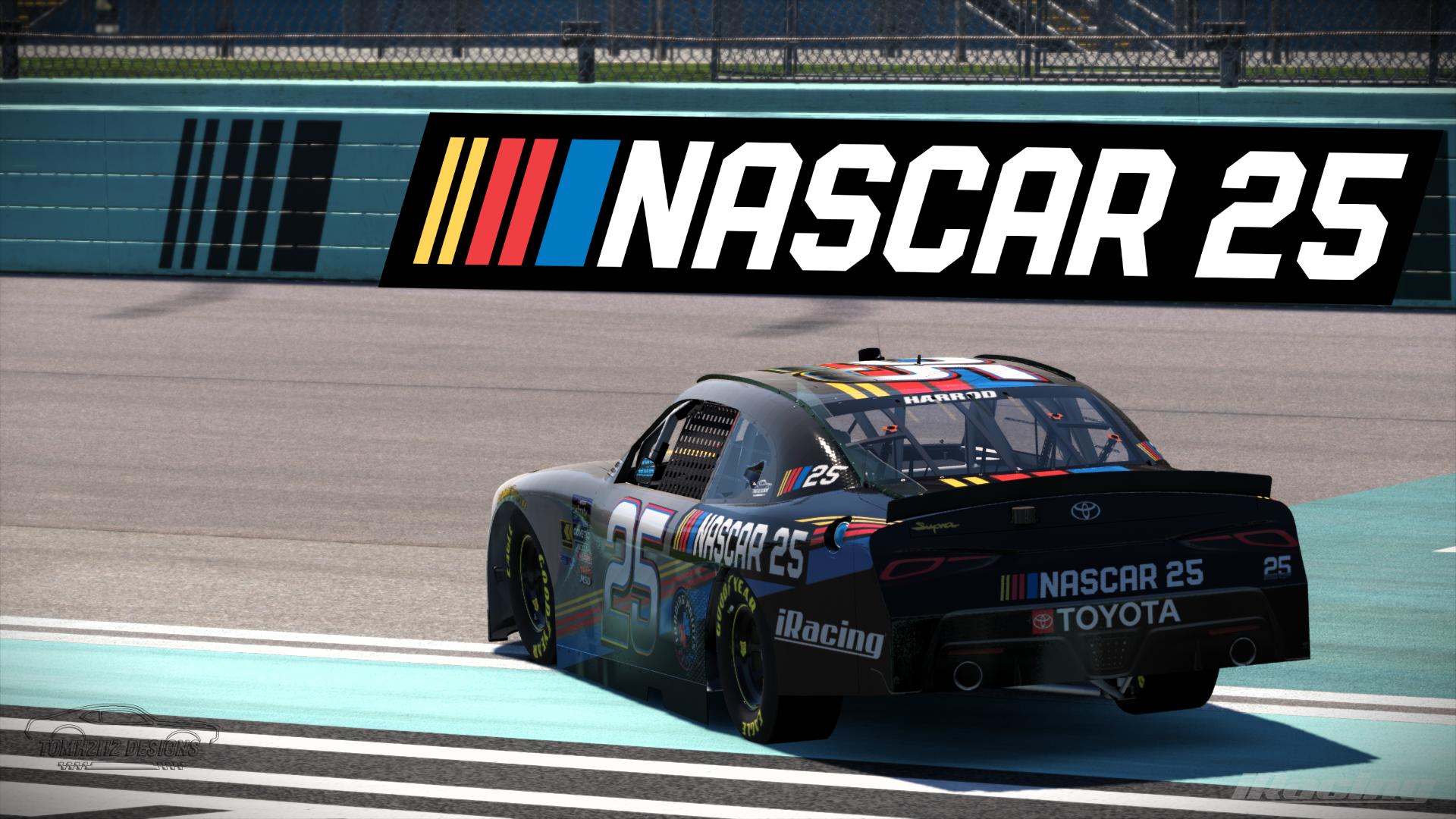 Preview of NASCAR 25 Toyota Supra CUSTOM No. by Tom H.